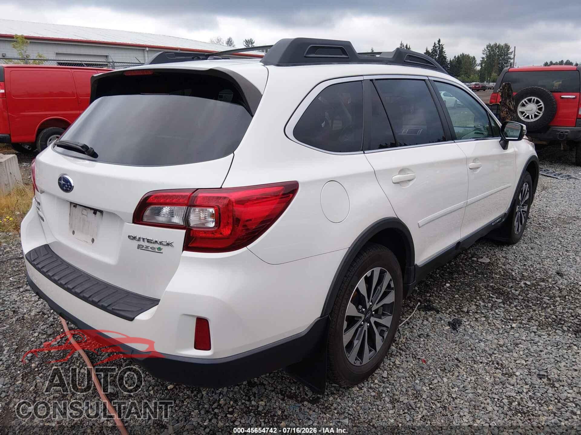 SUBARU OUTBACK 2015 - 4S4BSANC2F3264366