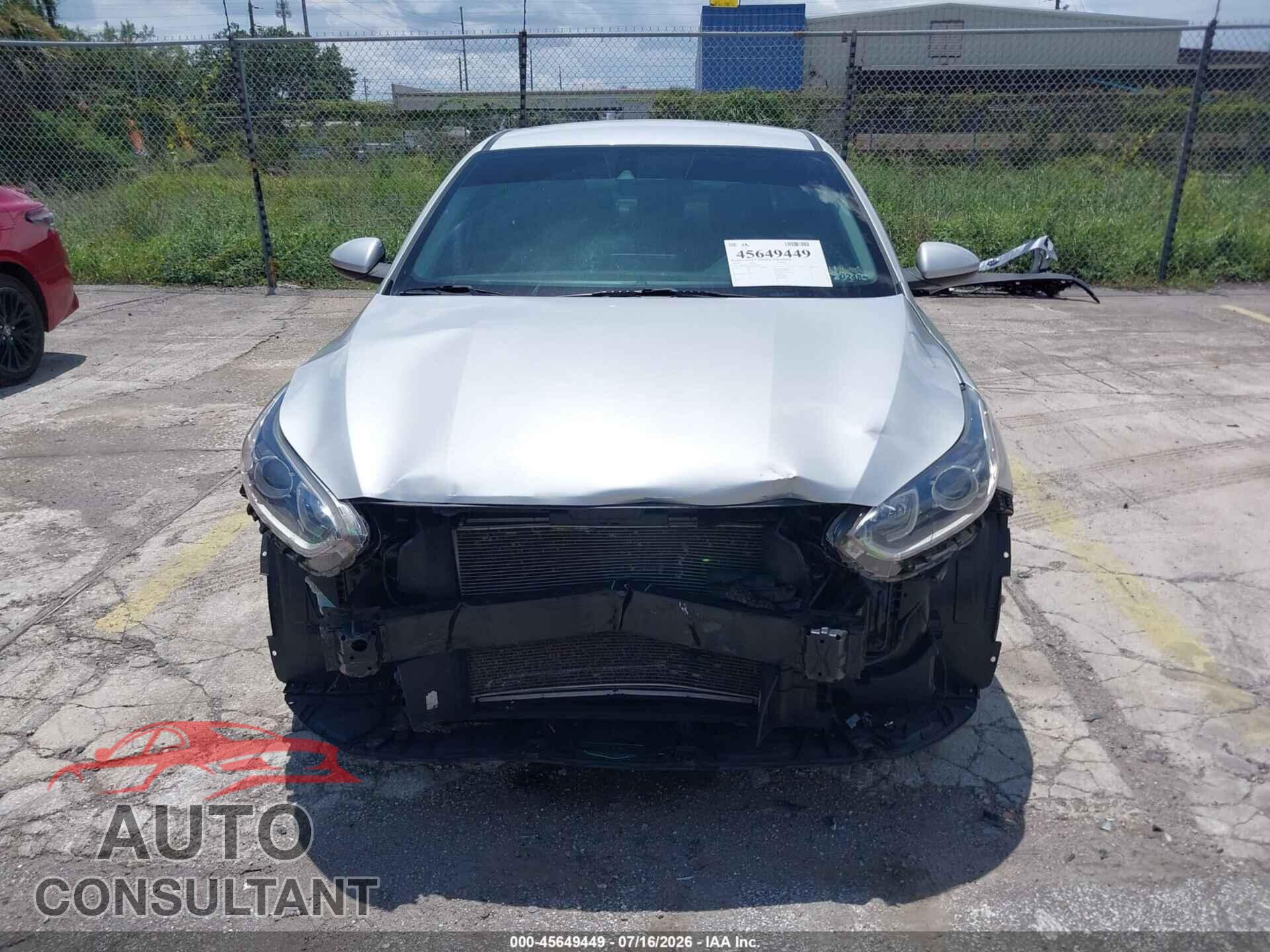 KIA FORTE 2019 - 3KPF24AD0KE096185