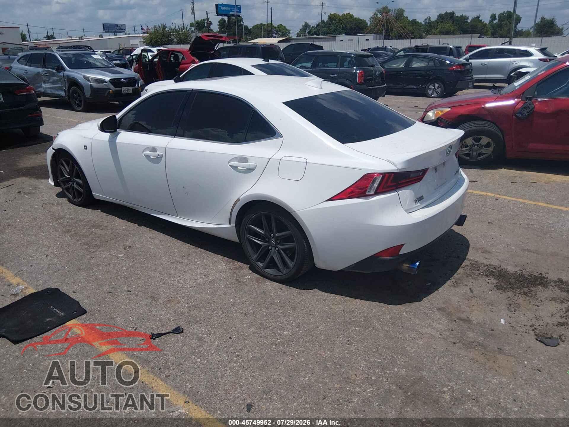 LEXUS IS 250 2015 - JTHBF1D22F5068349