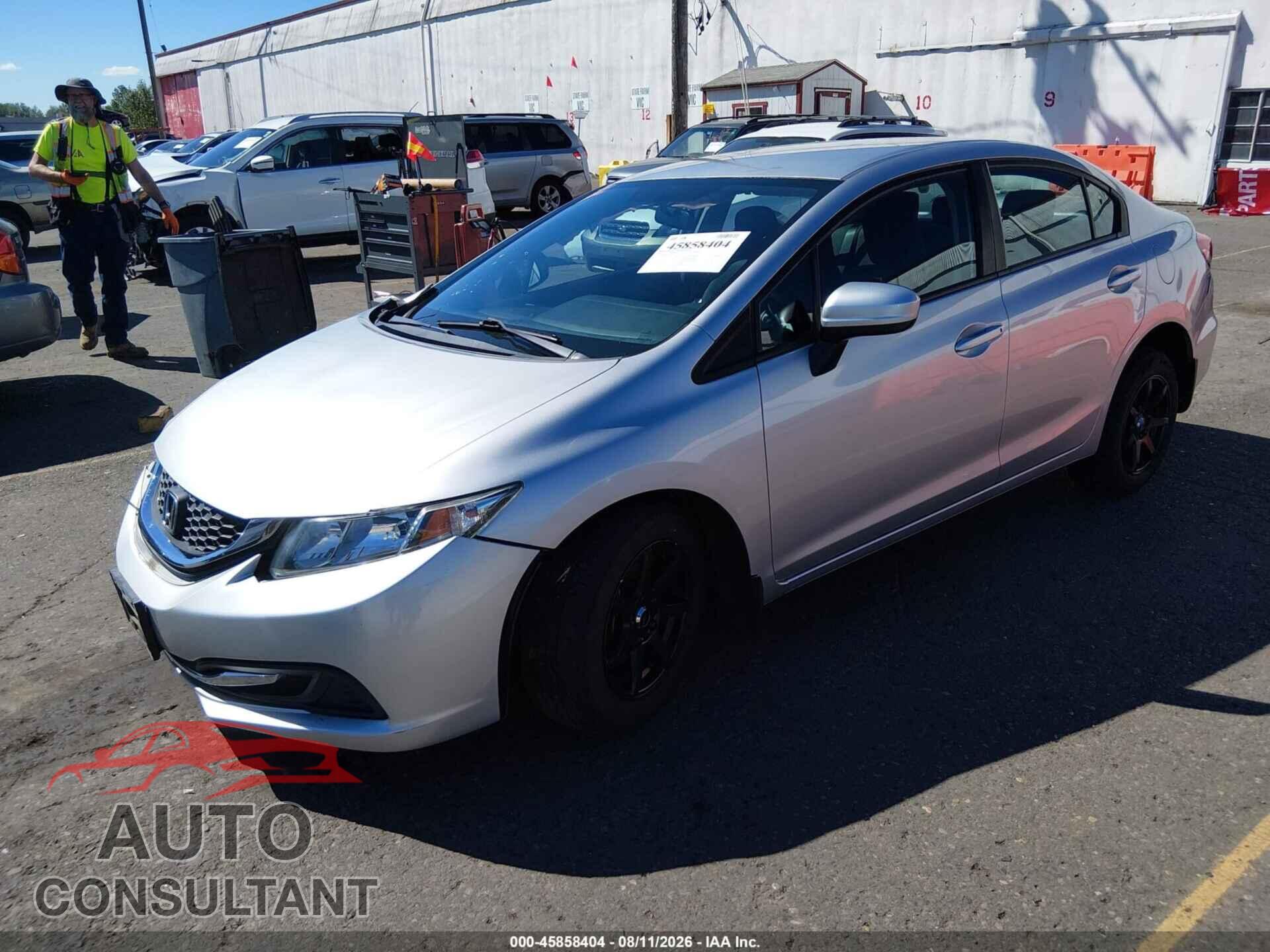 HONDA CIVIC 2014 - 19XFB2F51EE226615