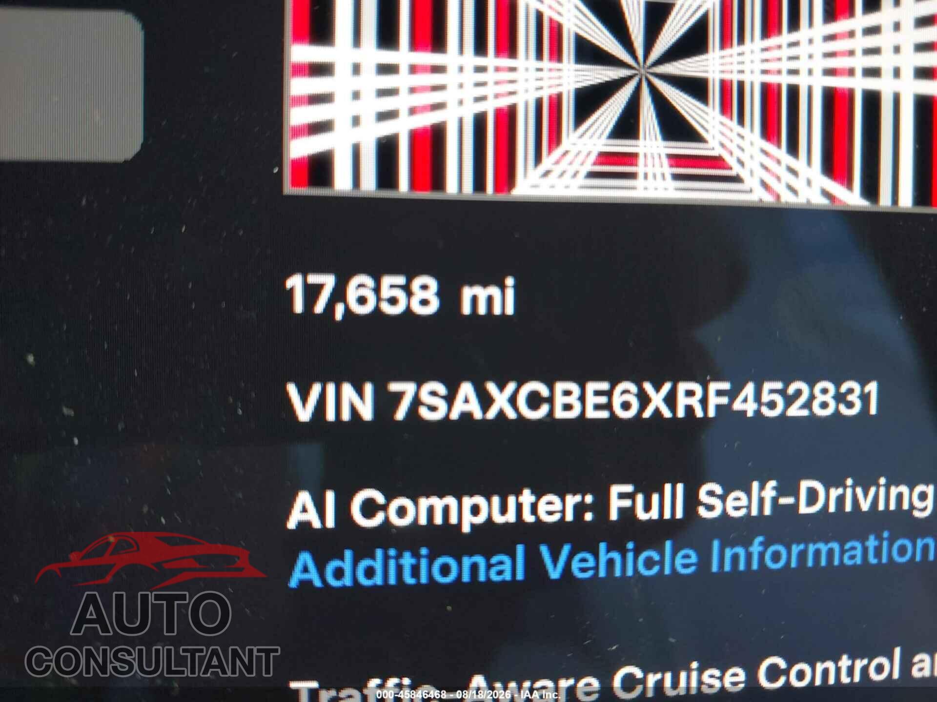 TESLA MODEL X 2024 - 7SAXCBE6XRF452831