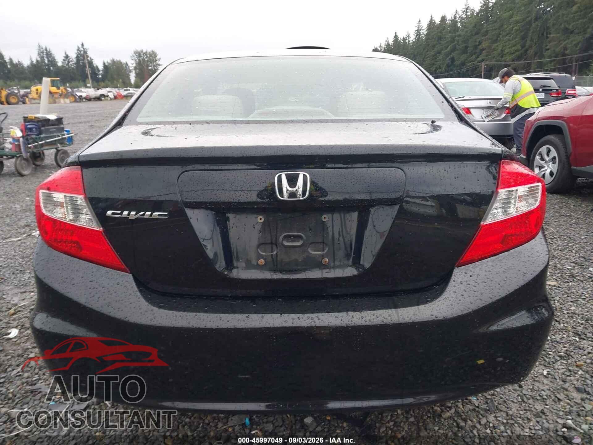 HONDA CIVIC 2012 - 19XFB2F83CE035897