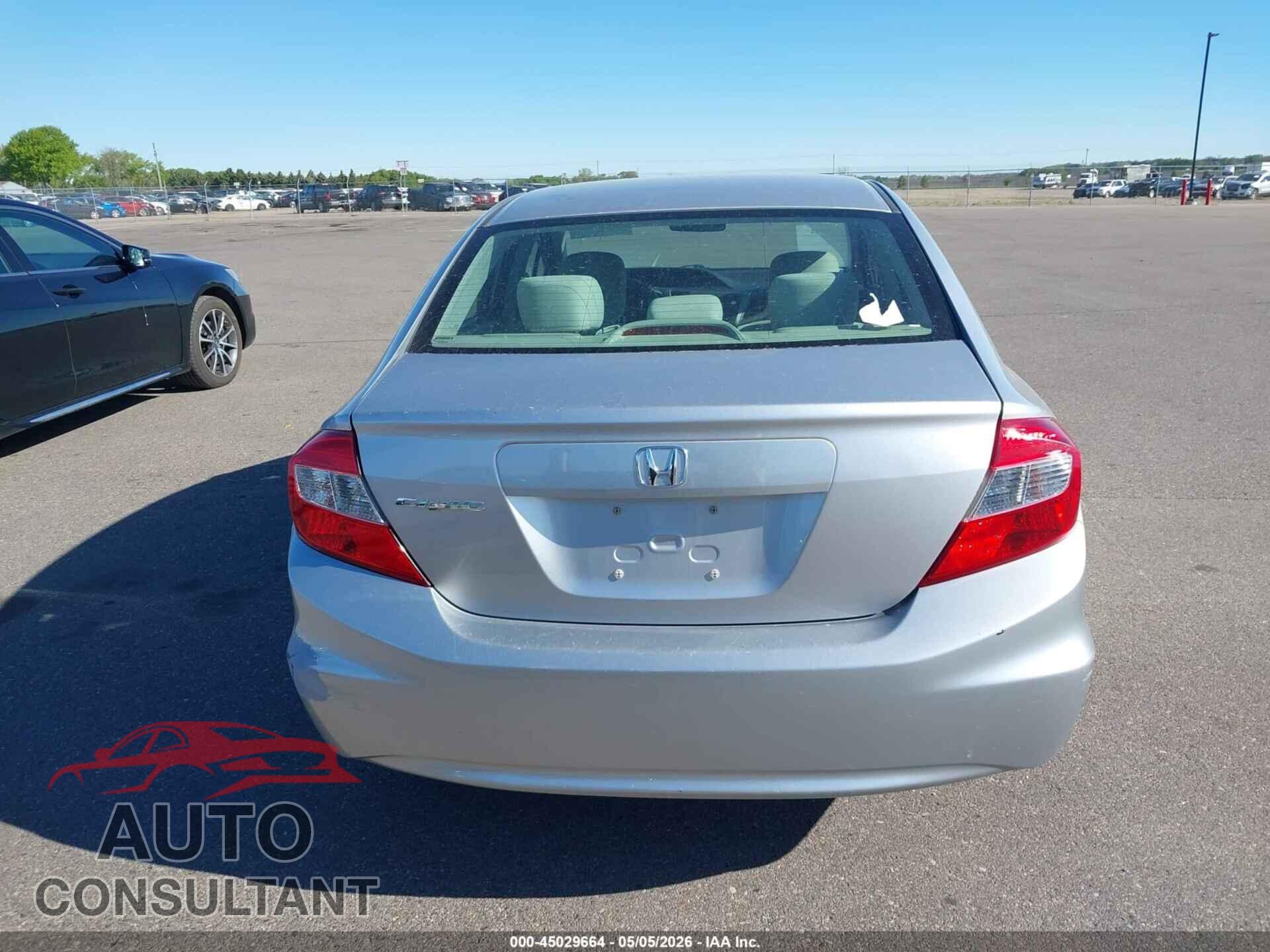 HONDA CIVIC 2012 - 19XFB2F53CE105940
