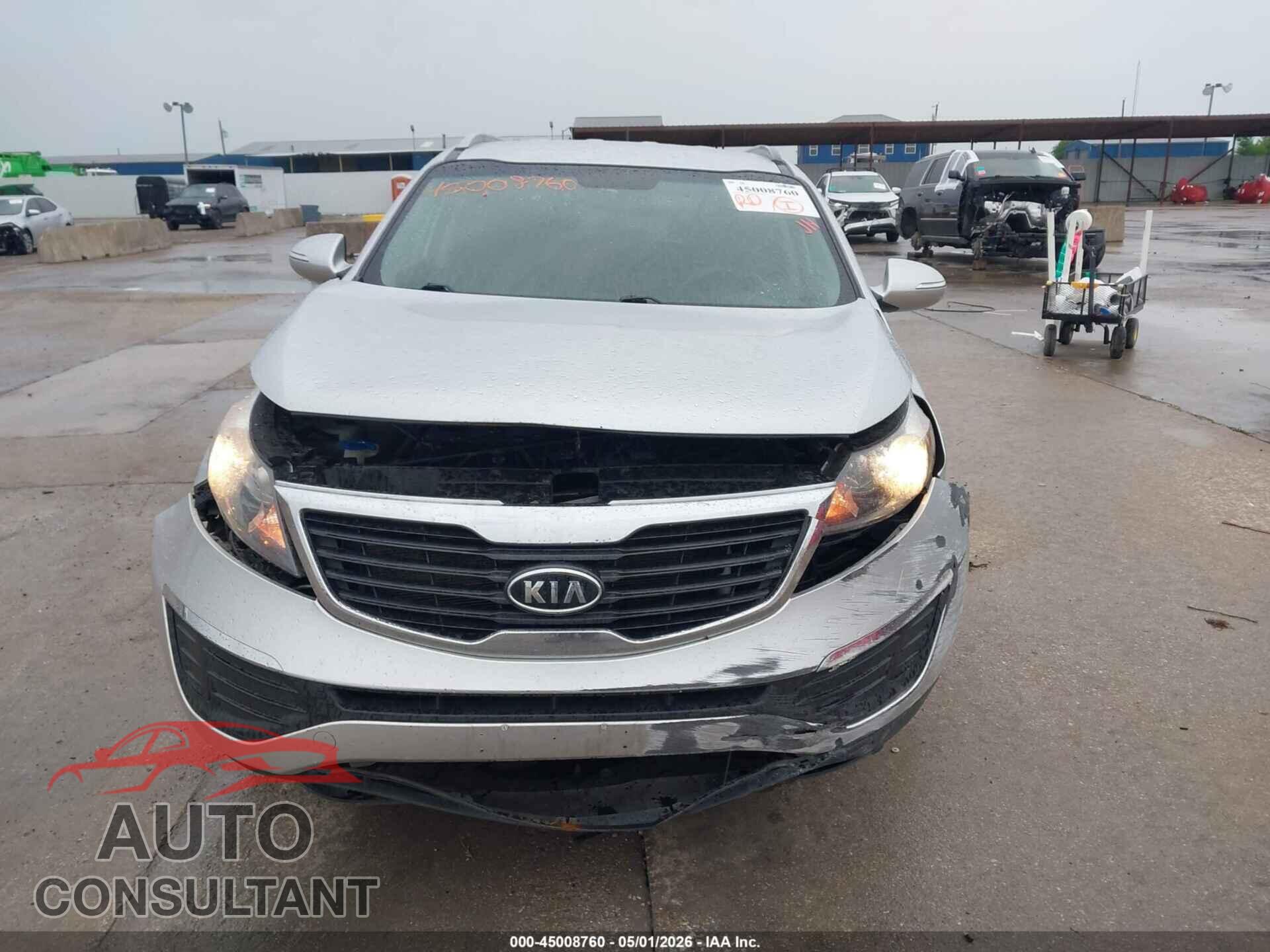 KIA SPORTAGE 2012 - KNDPBCA23C7182914