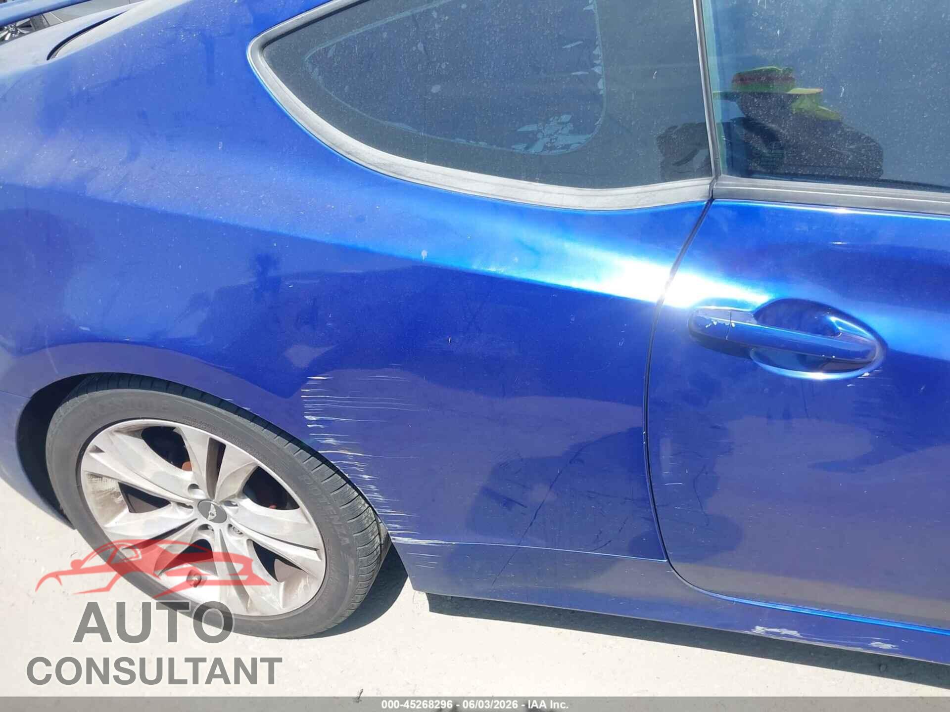 HYUNDAI GENESIS 2012 - KMHHT6KD7CU079169