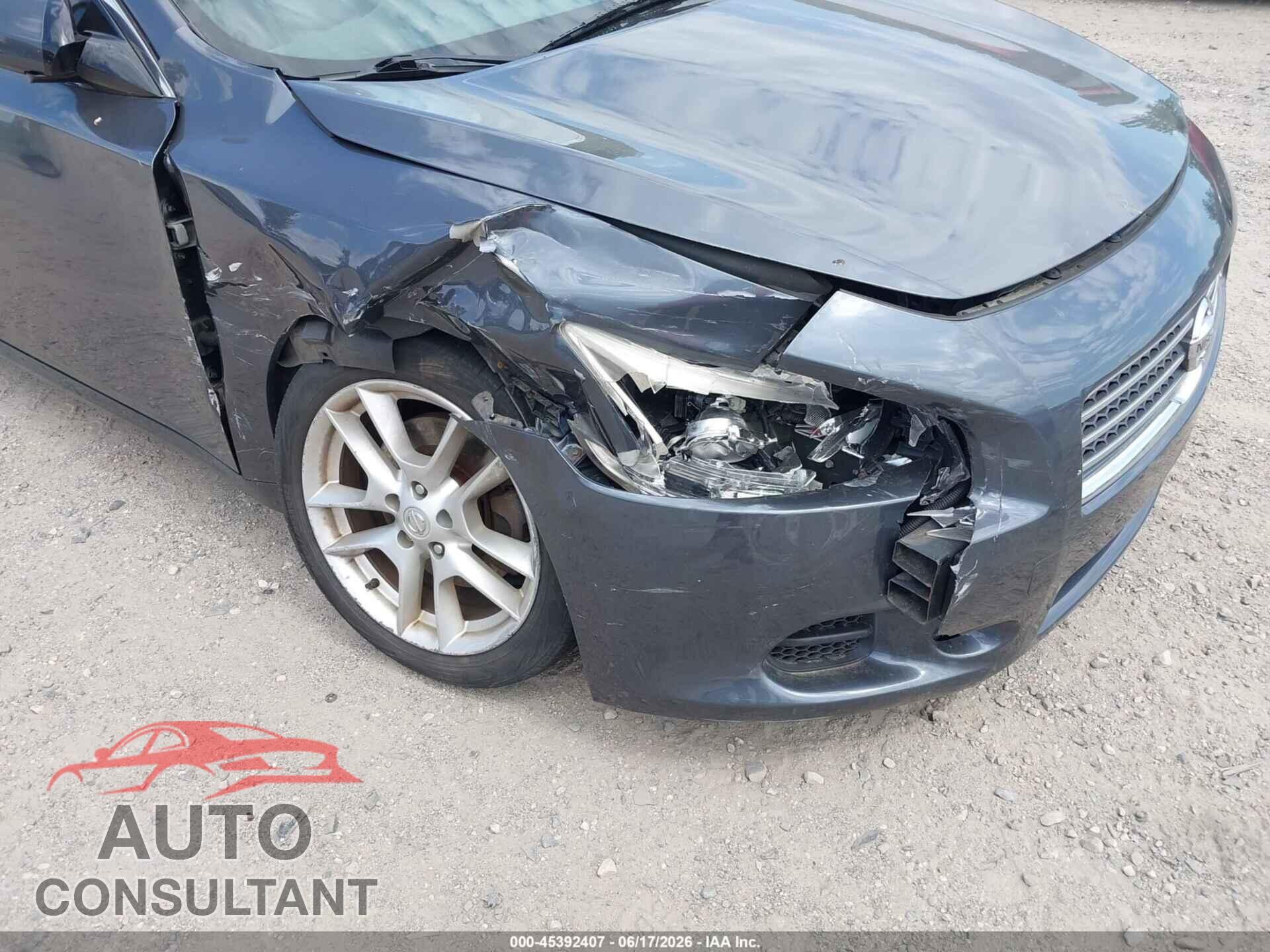 NISSAN MAXIMA 2009 - 1N4AA51E99C806476