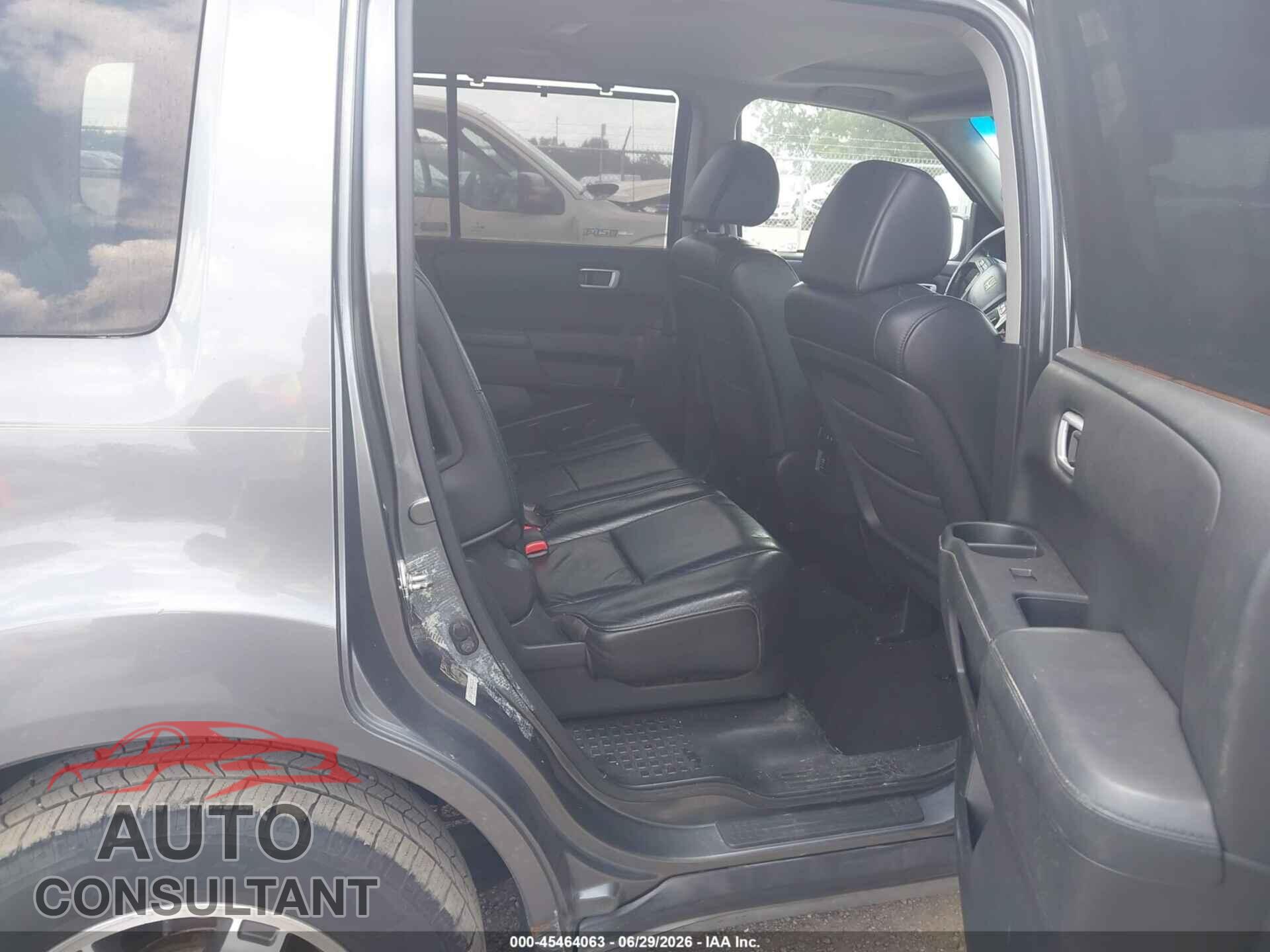 HONDA PILOT 2009 - 5FNYF38839B002630