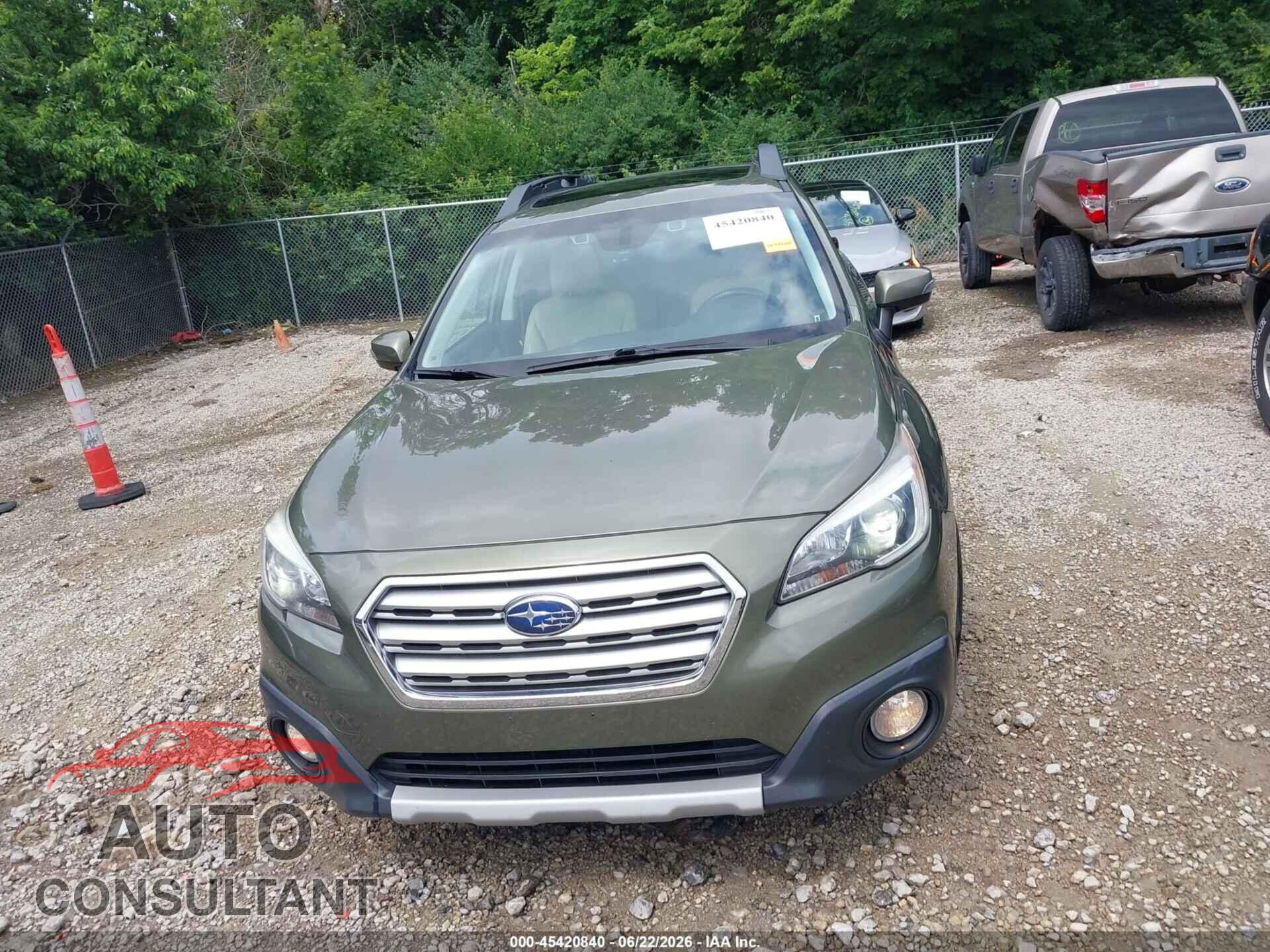 SUBARU OUTBACK 2017 - 4S4BSANC2H3323094