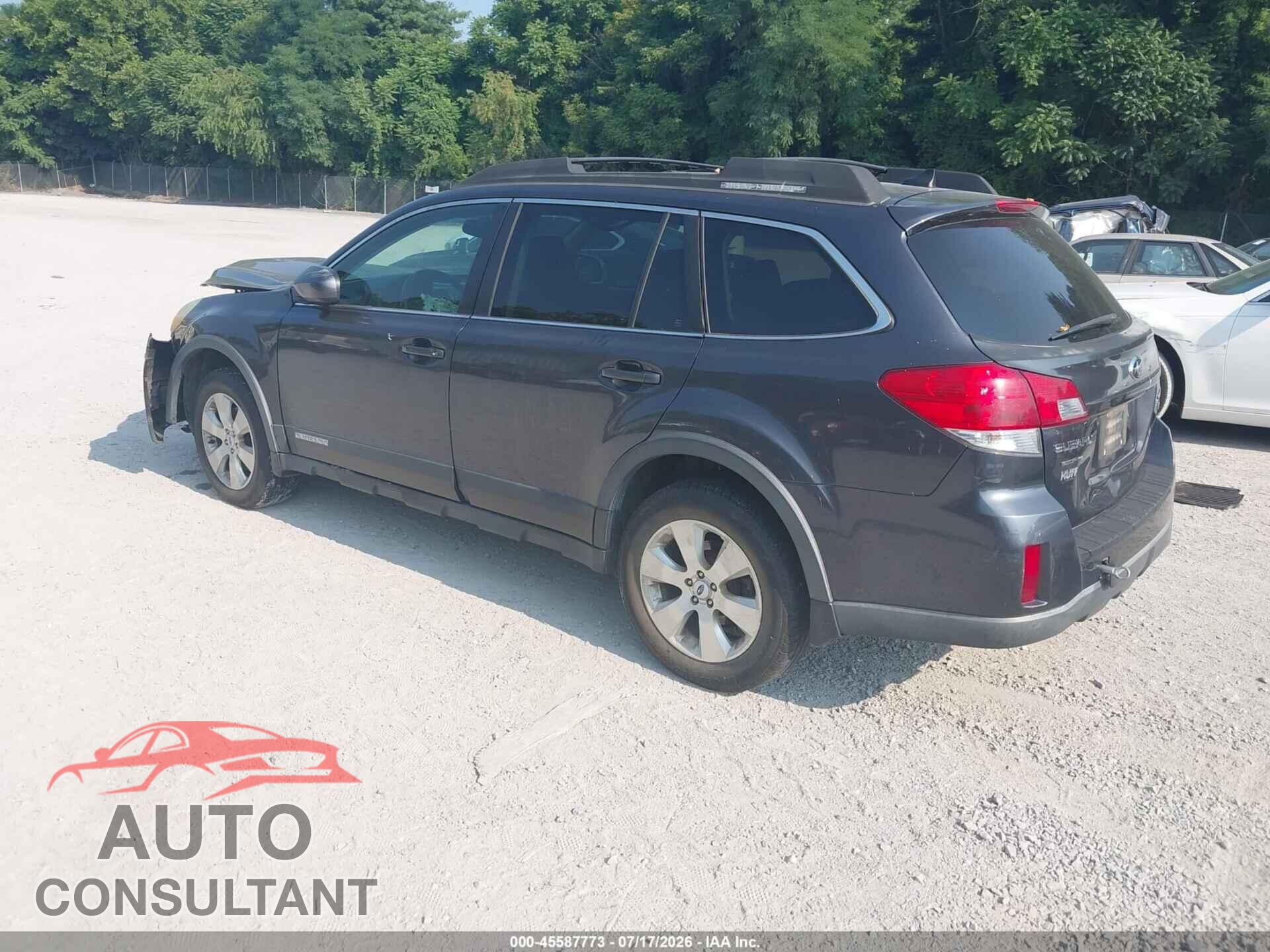 SUBARU OUTBACK 2011 - 4S4BRDKC6B2441048
