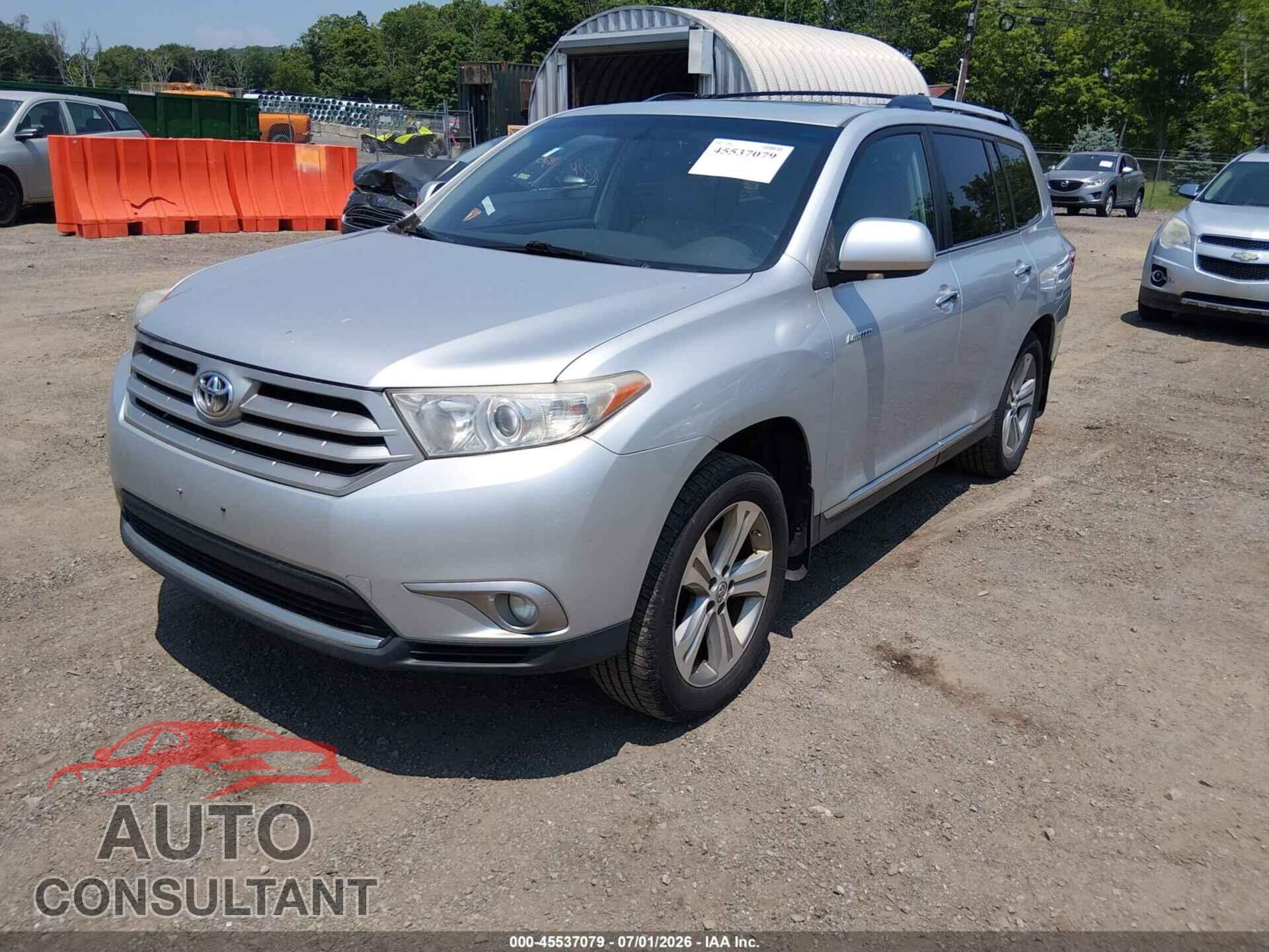 TOYOTA HIGHLANDER 2013 - 5TDDK3EH8DS273136