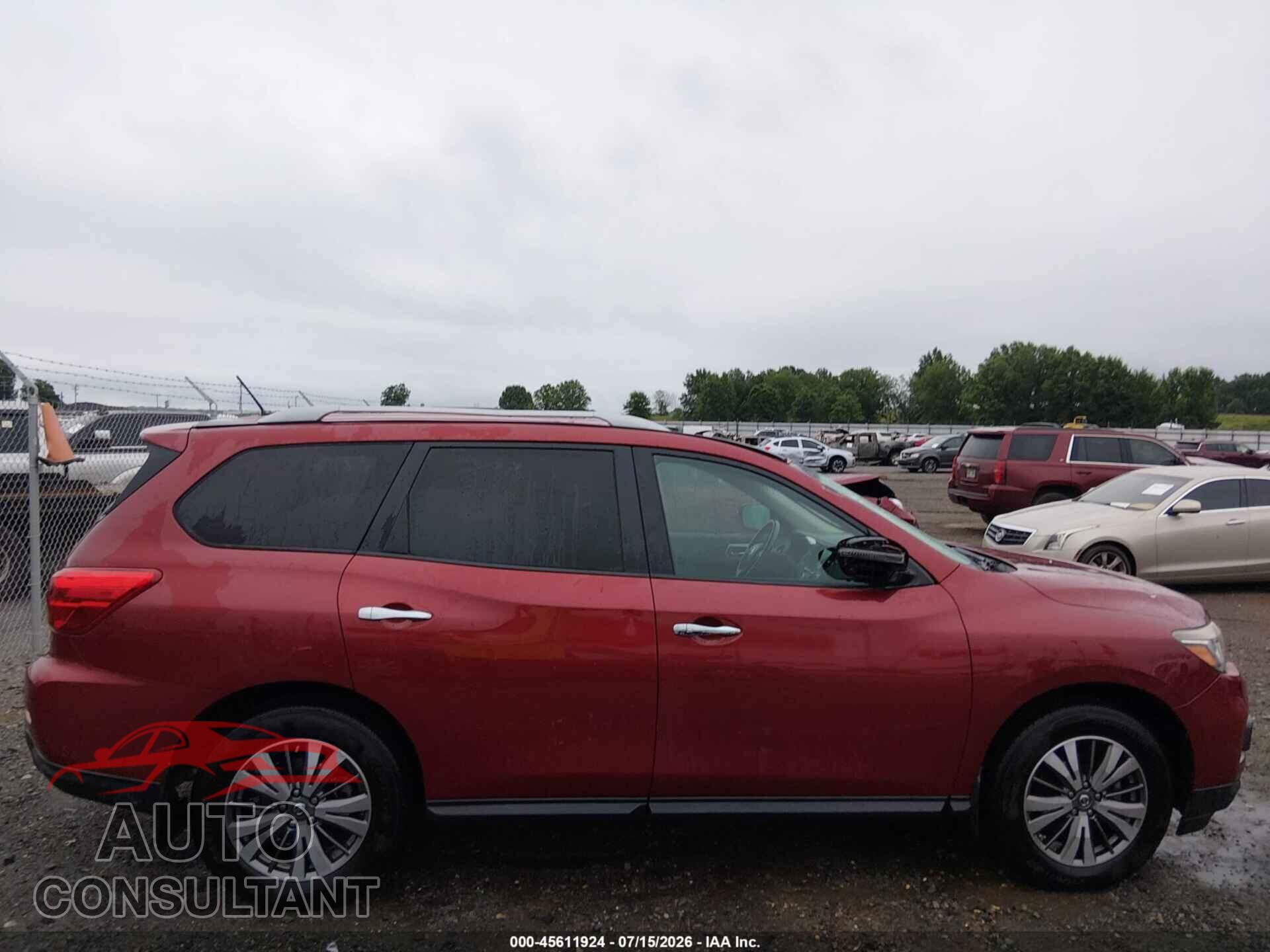 NISSAN PATHFINDER 2017 - 5N1DR2MN2HC912286
