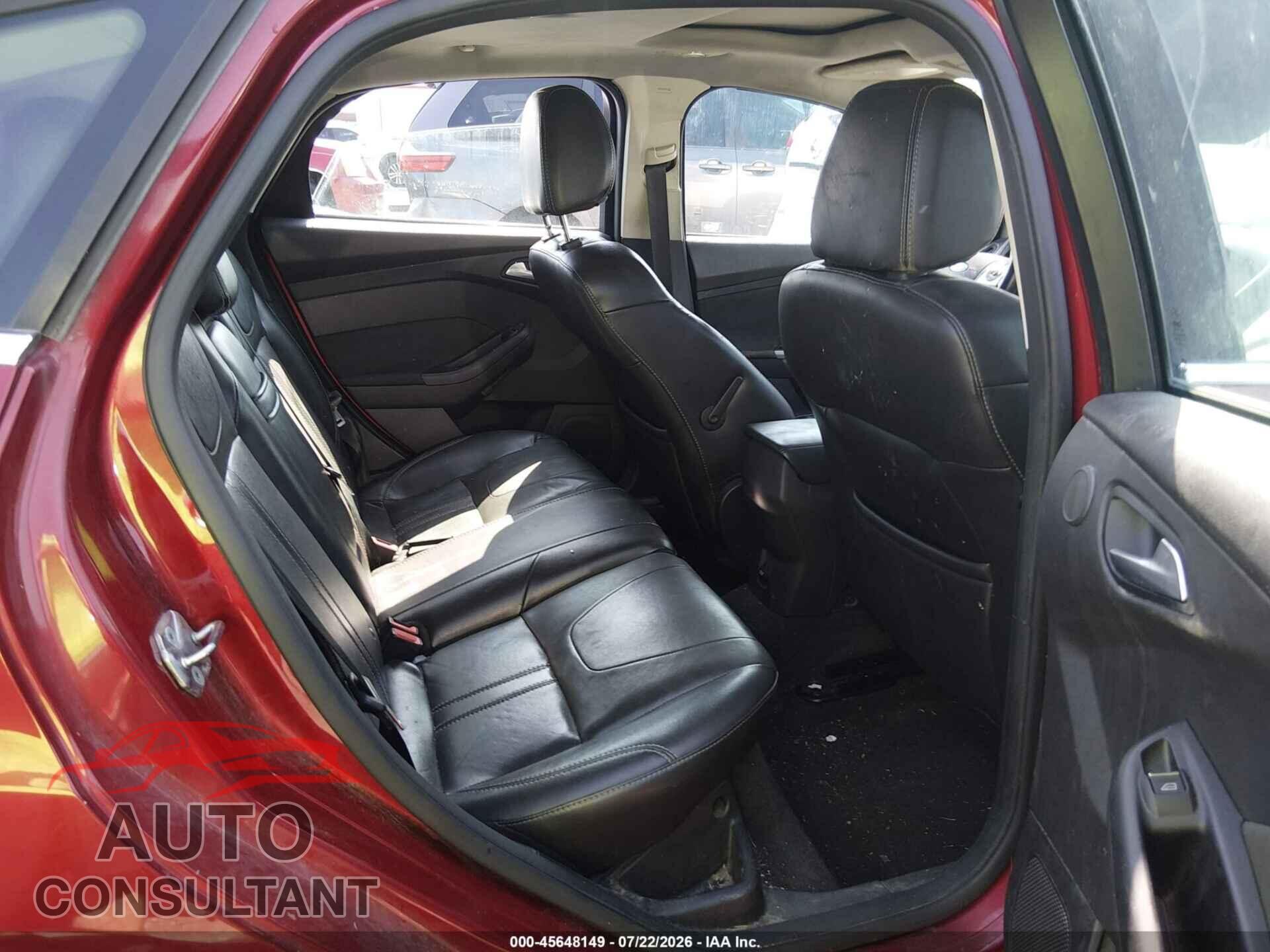FORD FOCUS 2013 - 1FADP3N22DL254621