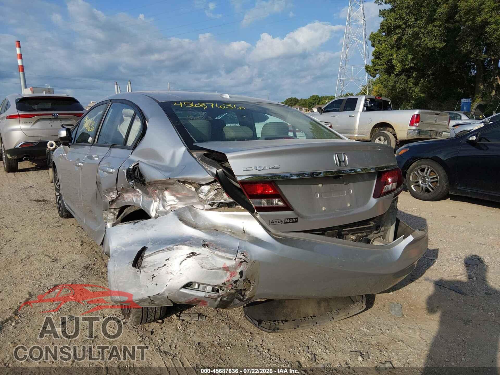 HONDA CIVIC 2014 - 19XFB2F90EE045654