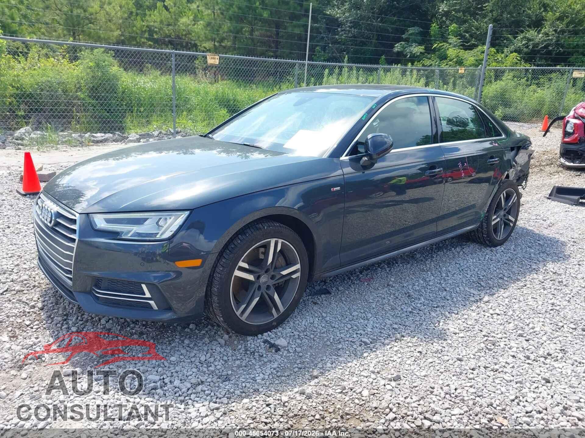 AUDI A4 2018 - WAUENAF4XJA083954