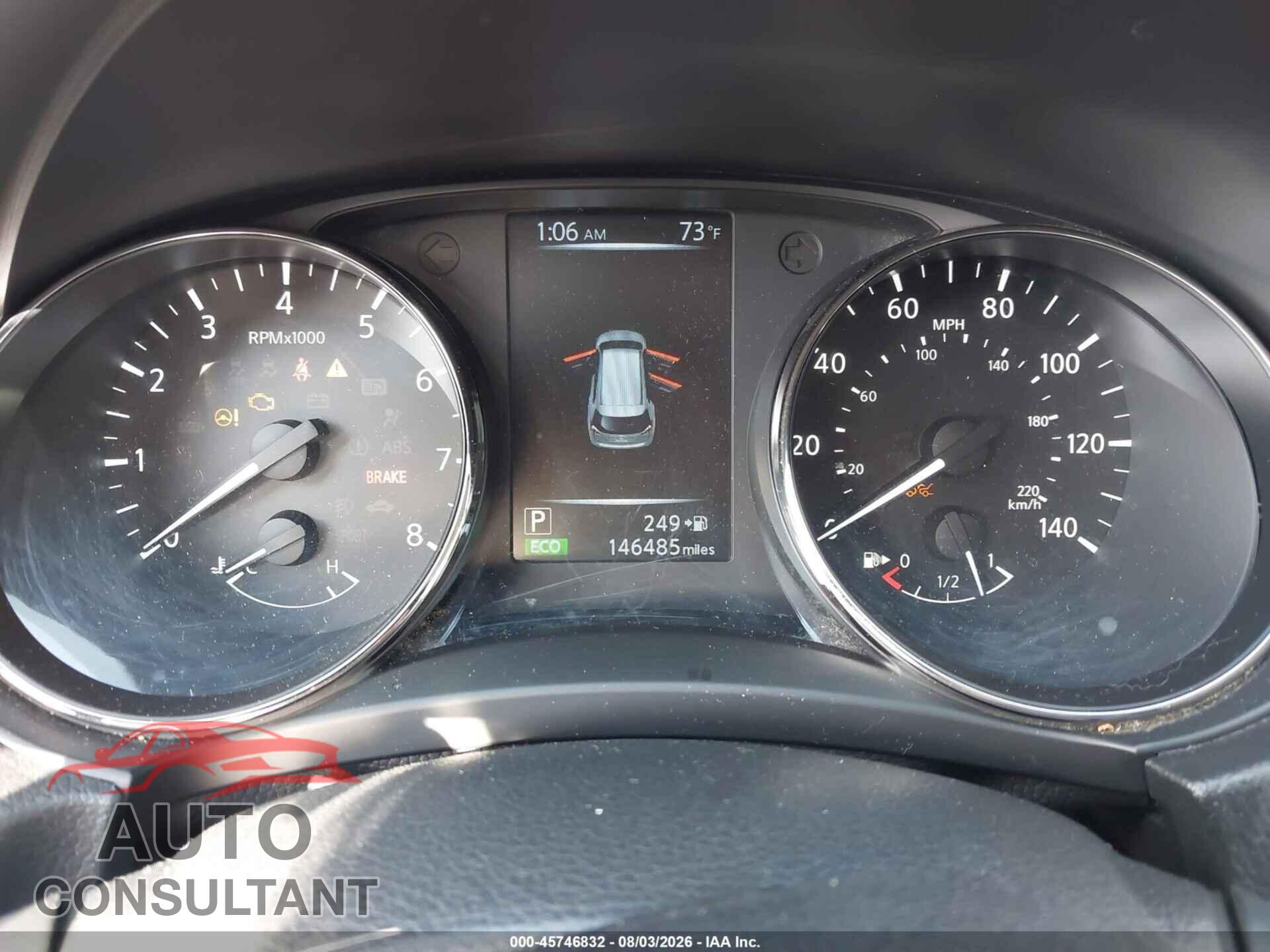 NISSAN ROGUE 2017 - KNMAT2MV7HP575003