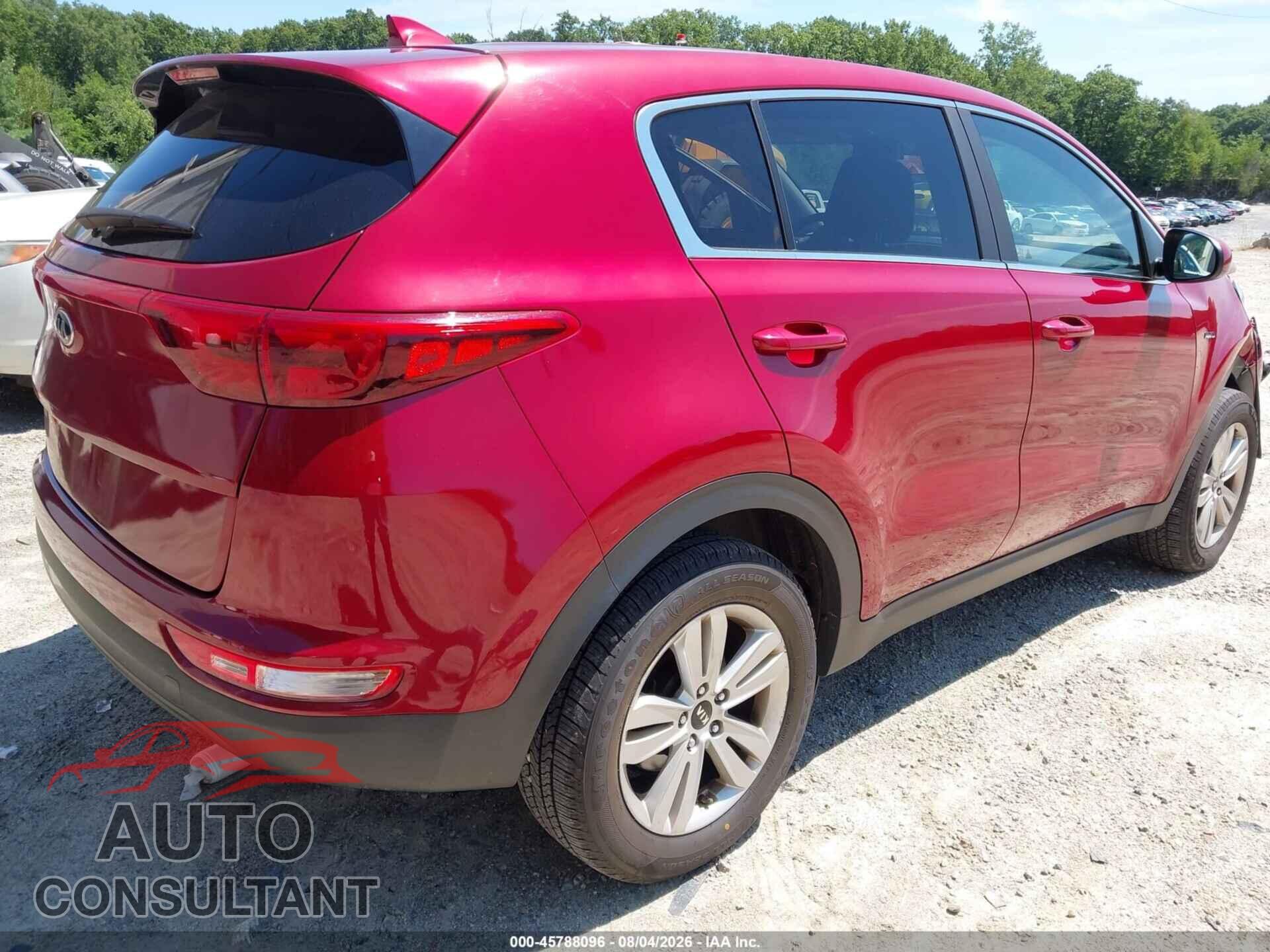 KIA SPORTAGE 2017 - KNDPMCAC0H7235837