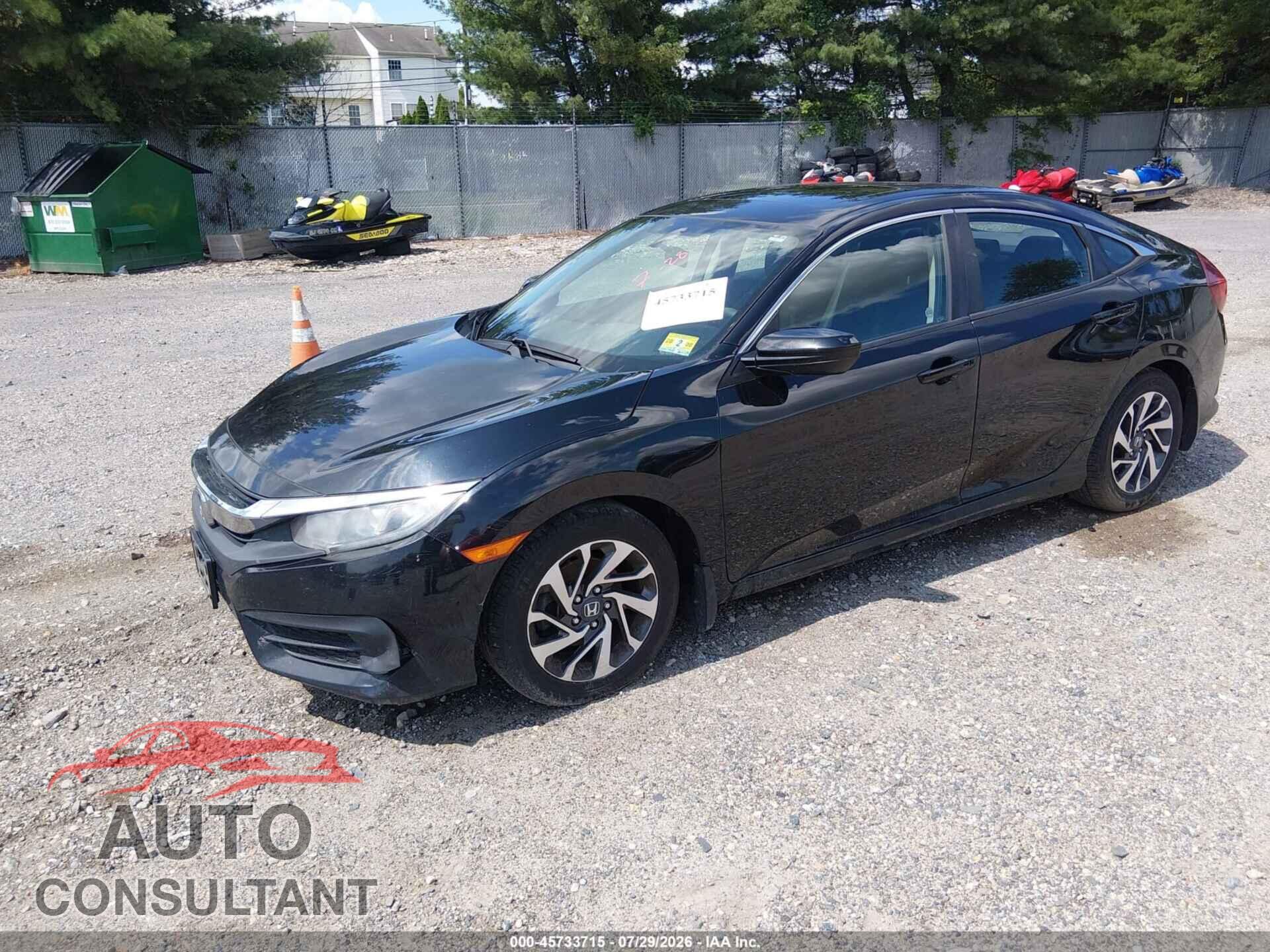 HONDA CIVIC 2016 - 2HGFC2F76GH503265