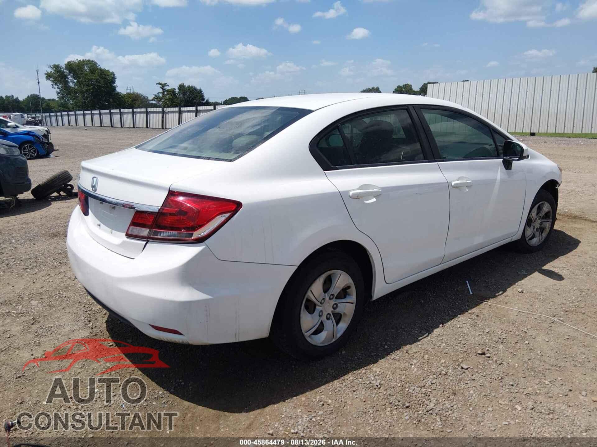 HONDA CIVIC 2014 - 19XFB2F57EE021350