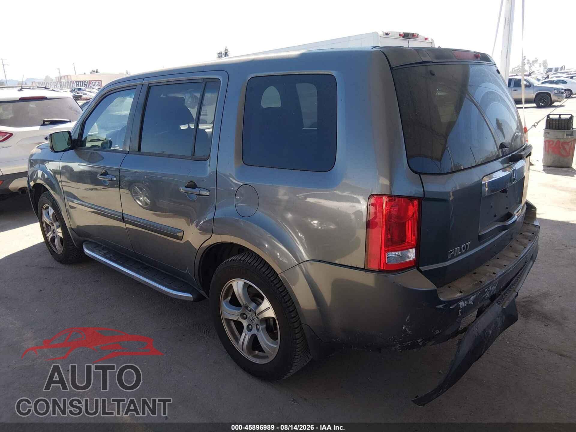 HONDA PILOT 2012 - 5FNYF3H59CB022815