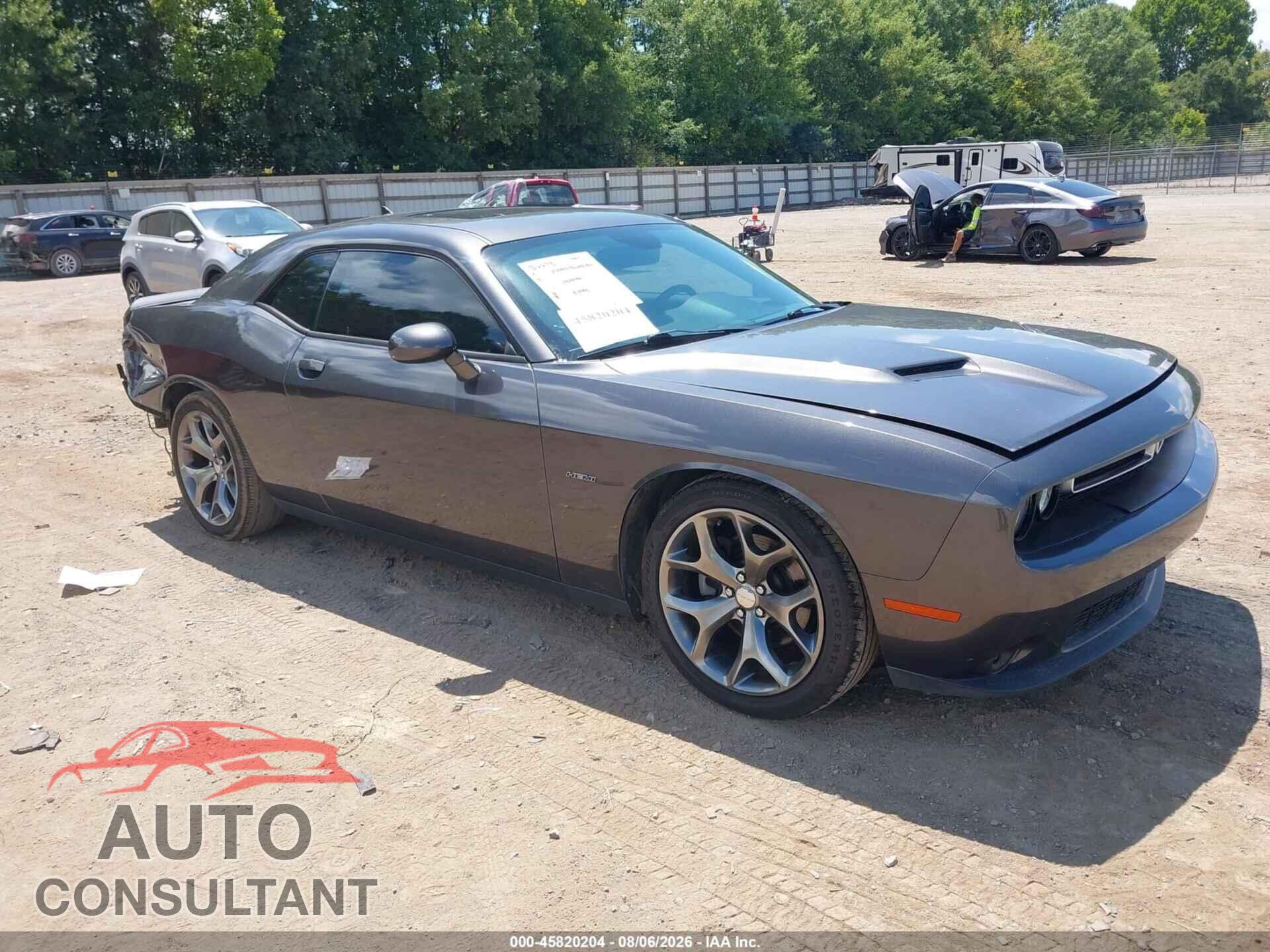 DODGE CHALLENGER 2016 - 2C3CDZBT1GH195615