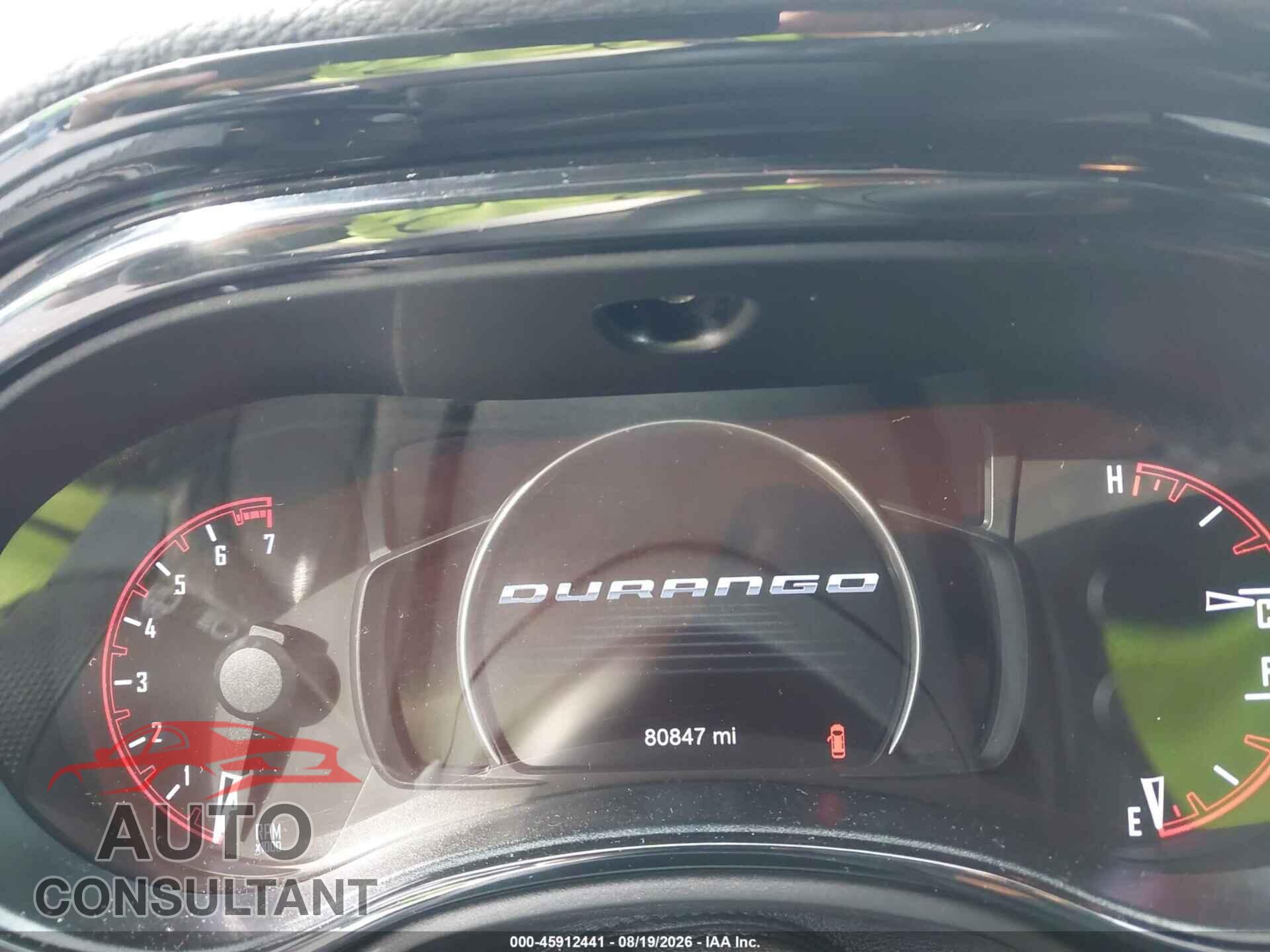 DODGE DURANGO 2023 - 1C4RDHAG4PC634992
