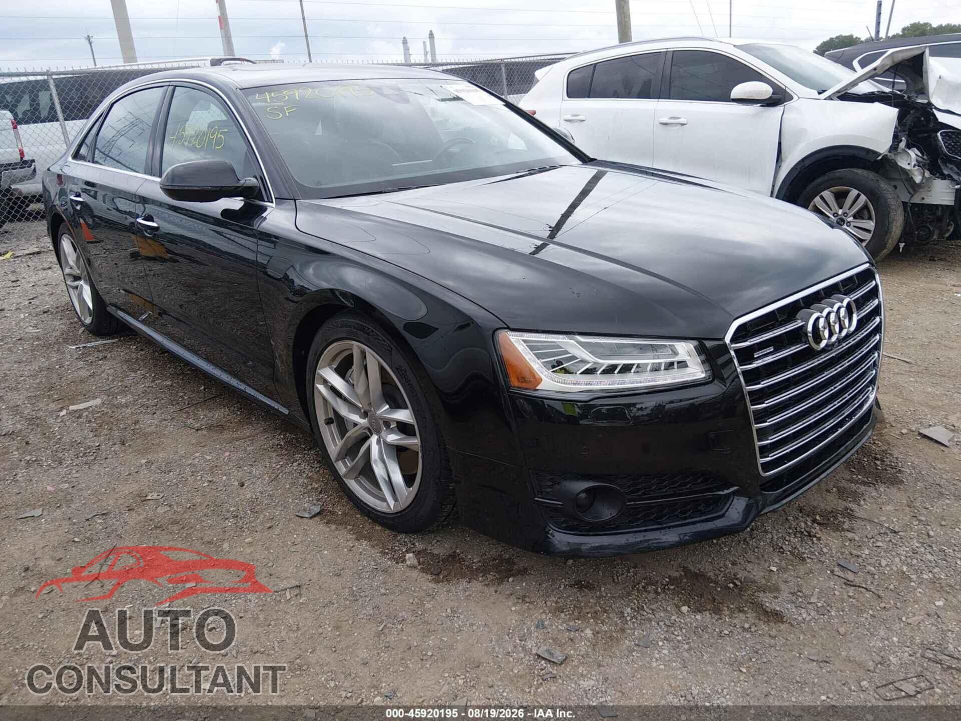 AUDI A8 L 2017 - WAU43AFD1HN012310