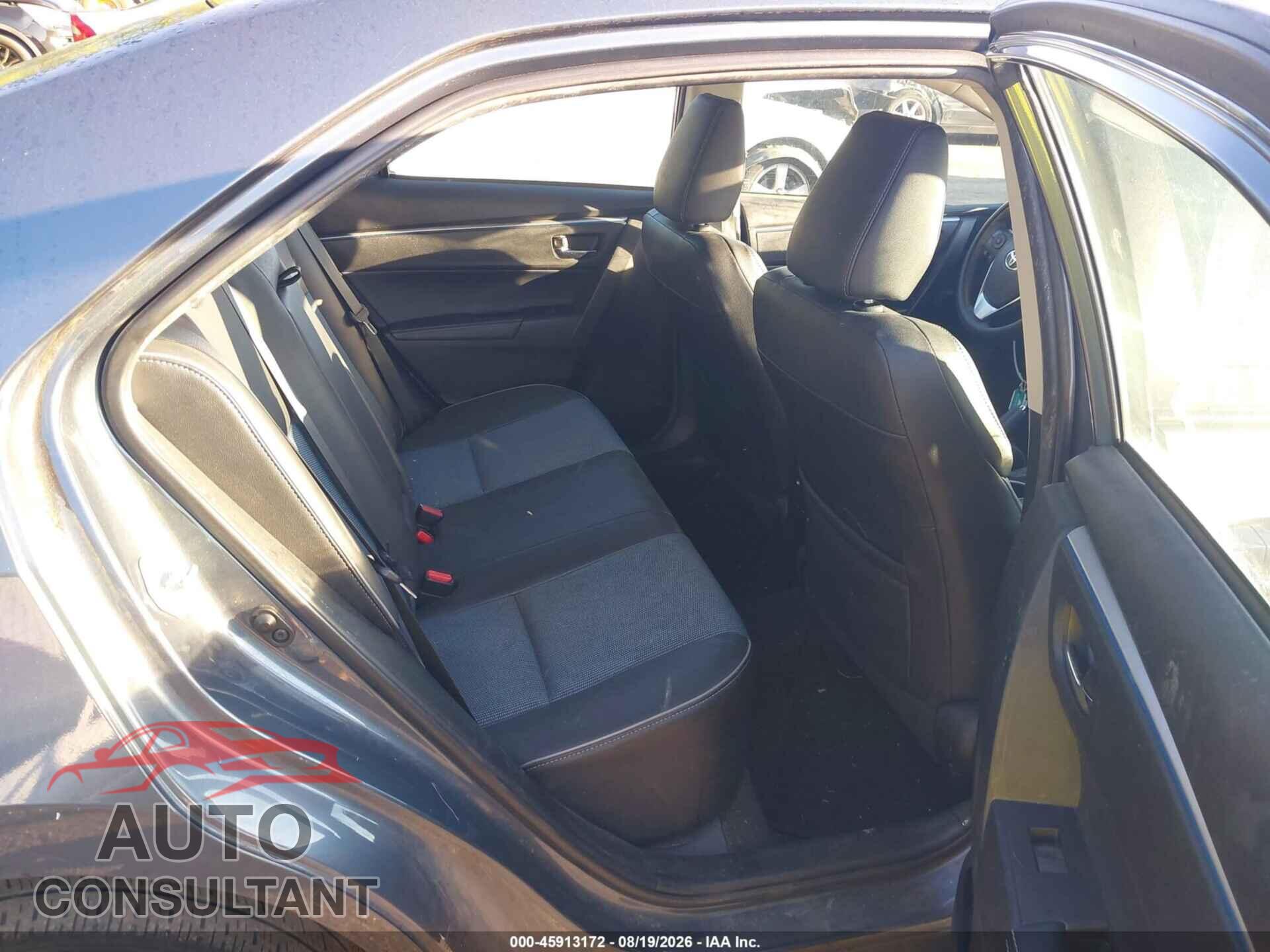TOYOTA COROLLA 2015 - 2T1BURHE6FC256370