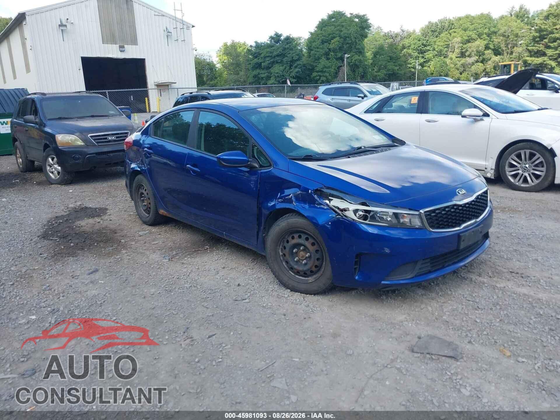 KIA FORTE 2017 - 3KPFK4A72HE061067