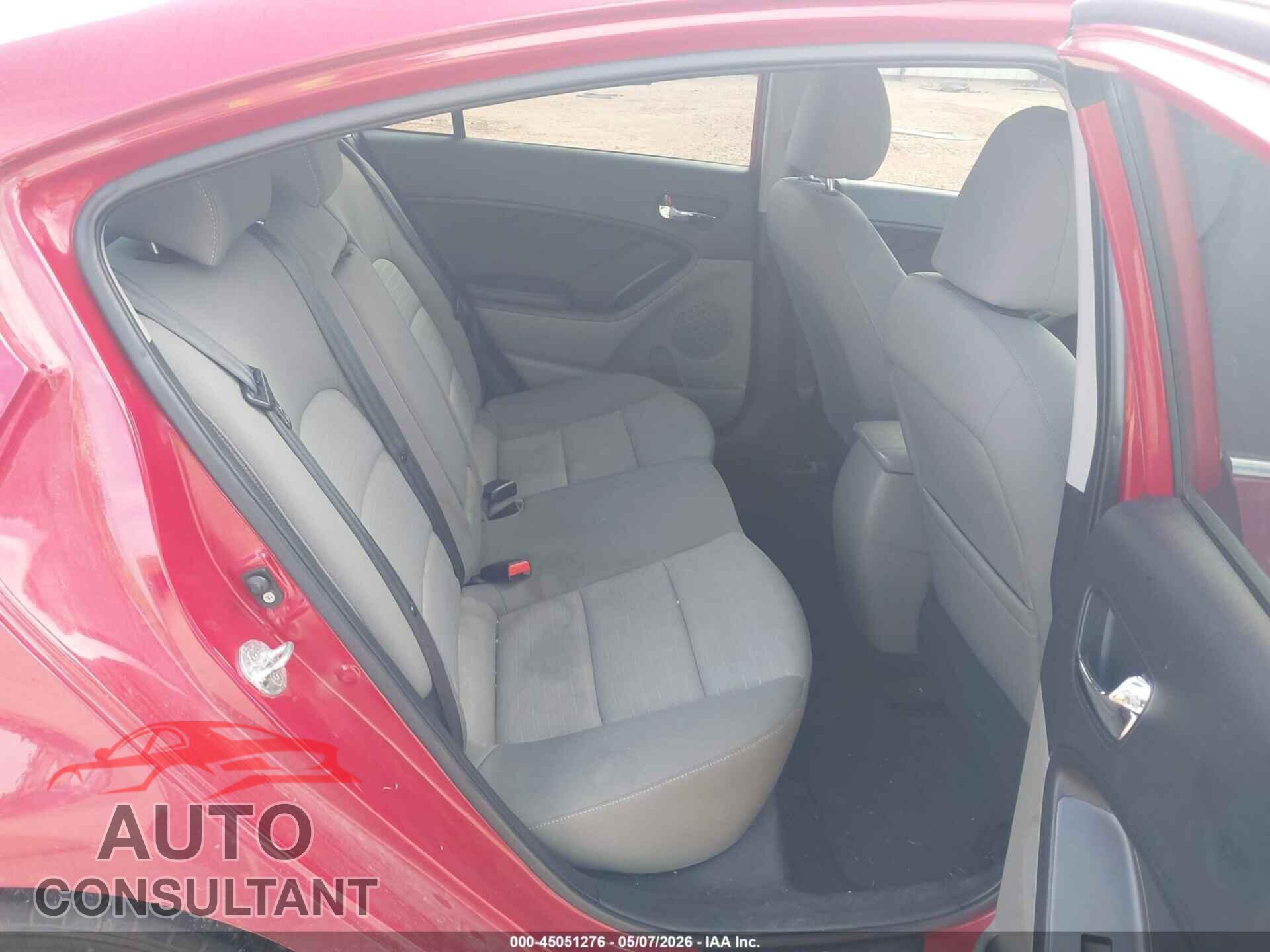 KIA FORTE 2015 - KNAFX4A87F5392260