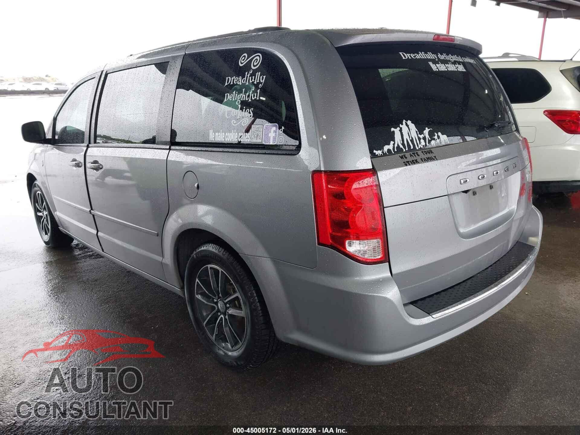 DODGE GRAND CARAVAN 2016 - 2C4RDGEG2GR375656