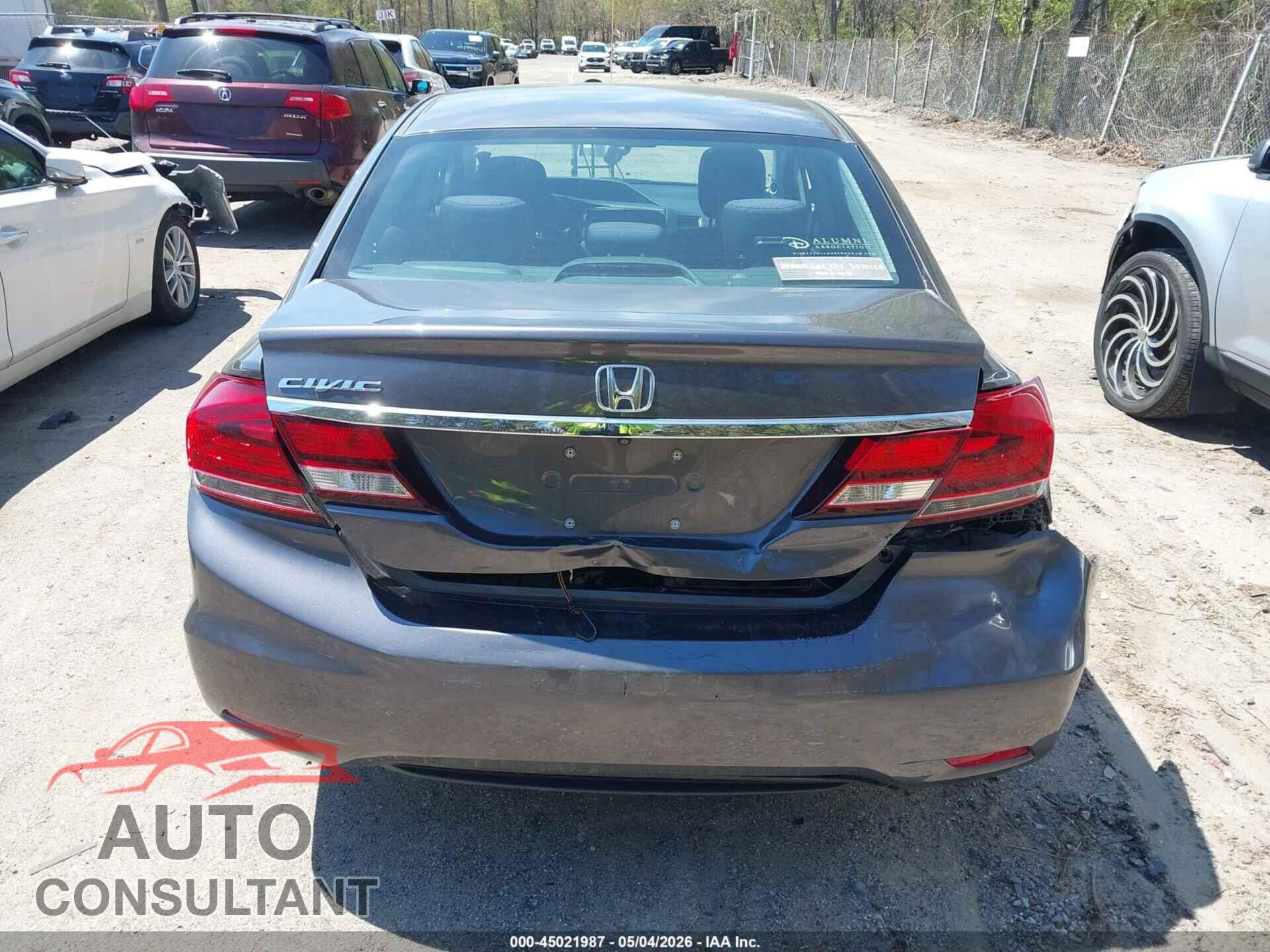 HONDA CIVIC 2015 - 19XFB2F85FE223518
