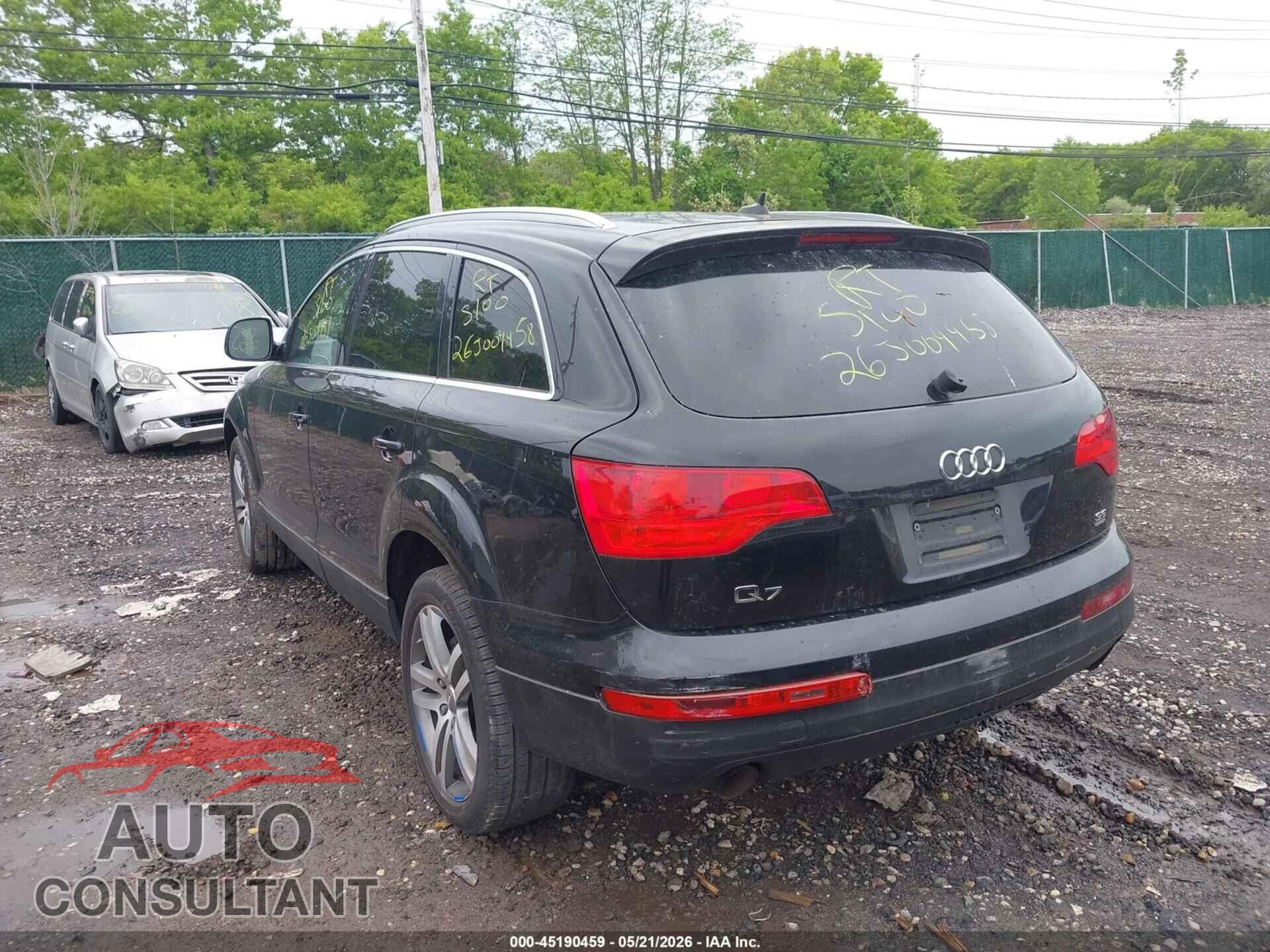 AUDI Q7 2009 - WA1AY94L49D021276