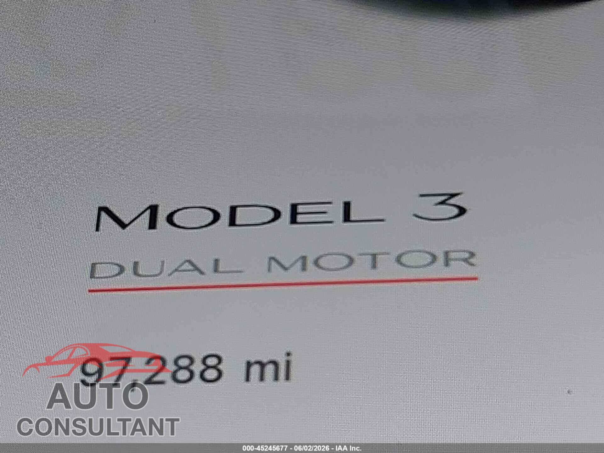 TESLA MODEL 3 2018 - 5YJ3E1EB2JF148426