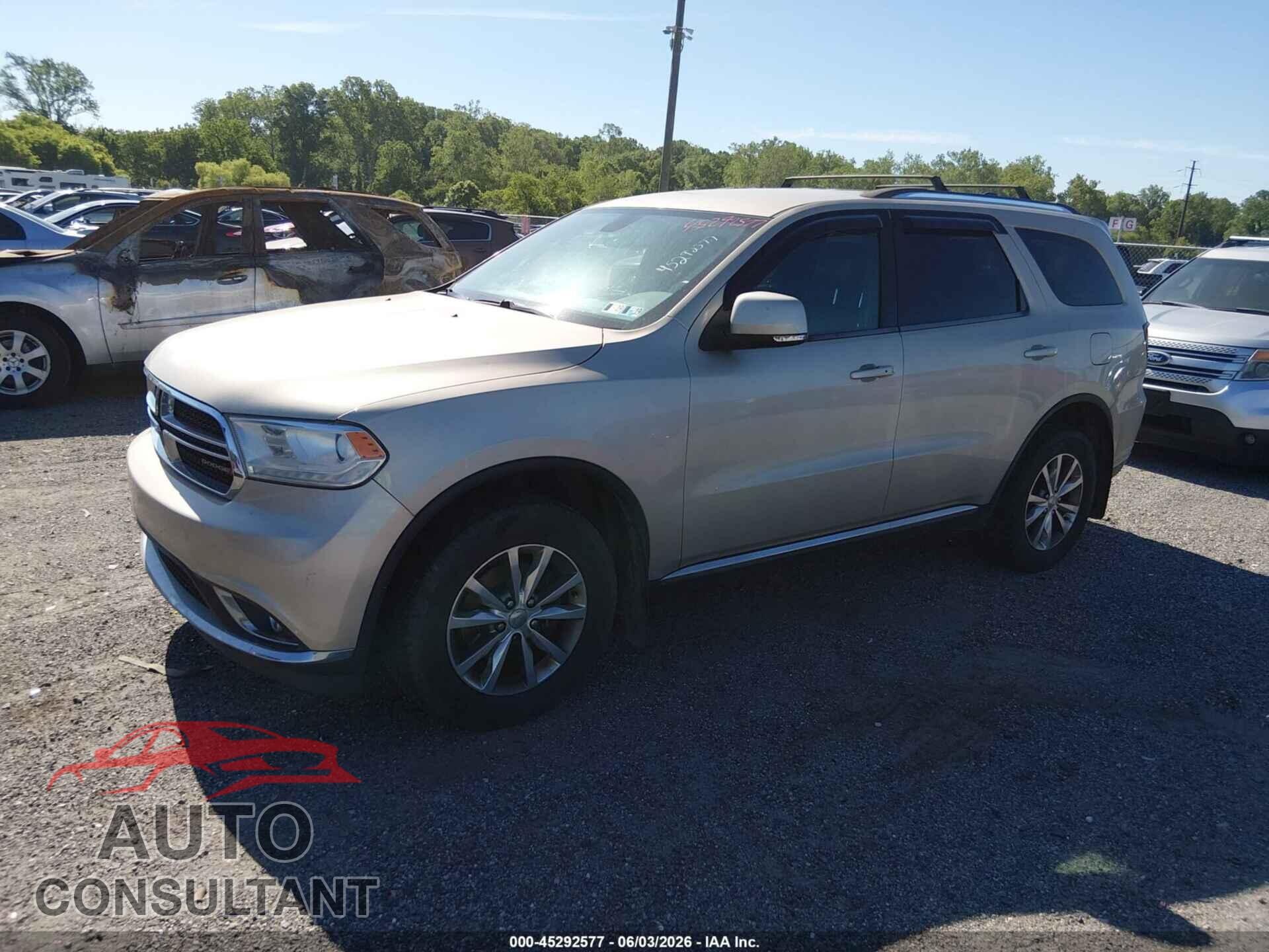 DODGE DURANGO 2014 - 1C4RDJDG8EC495336