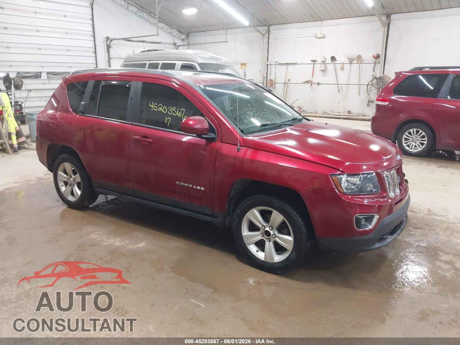 JEEP COMPASS 2017 - 1C4NJDEB1HD139336