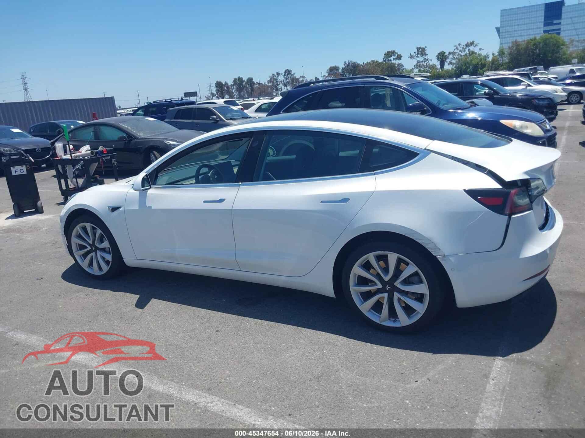 TESLA MODEL 3 2019 - 5YJ3E1EA8KF476555