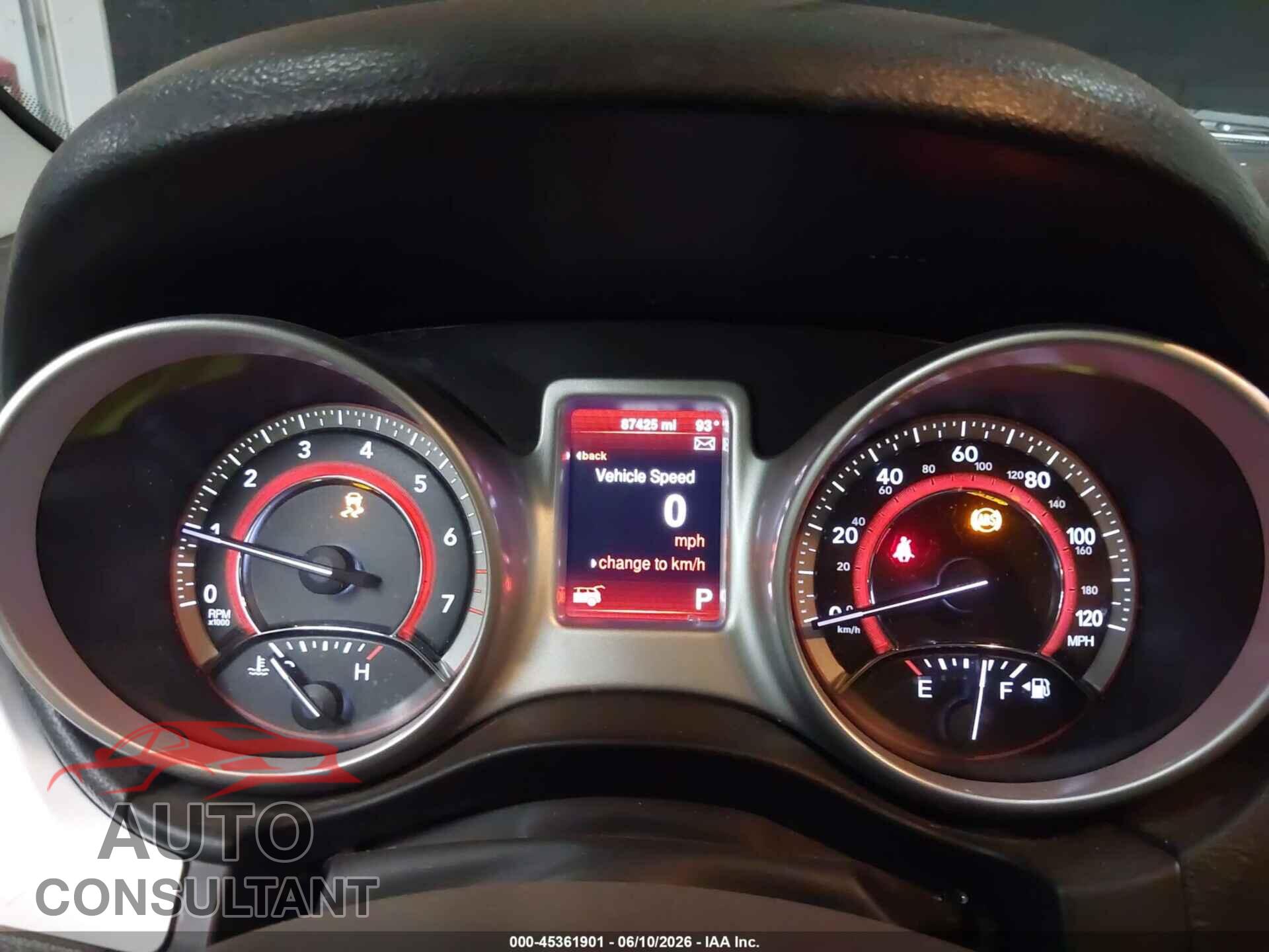 DODGE JOURNEY 2013 - 3C4PDCAB0DT557228