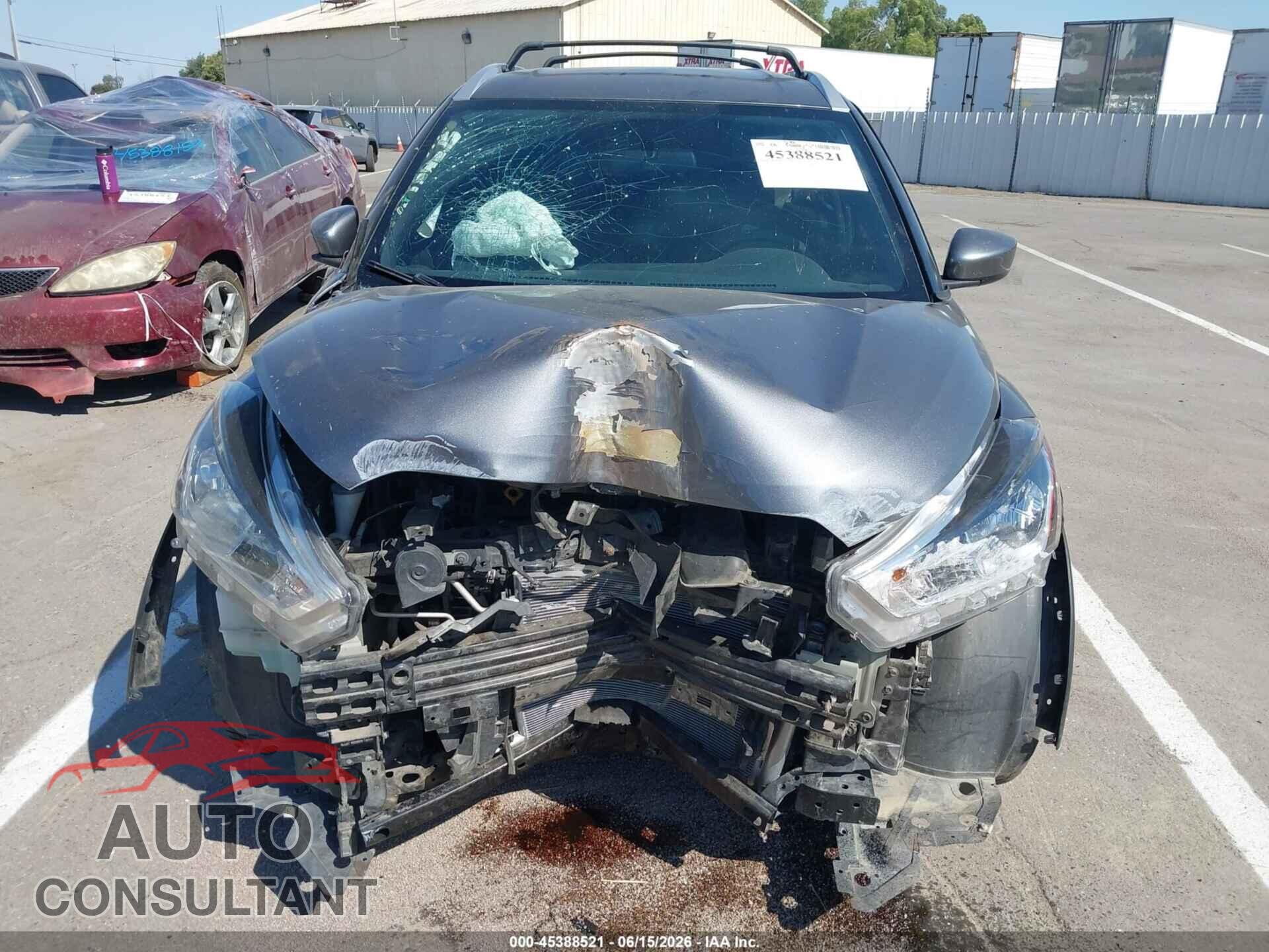 NISSAN KICKS 2019 - 3N1CP5CU0KL535794