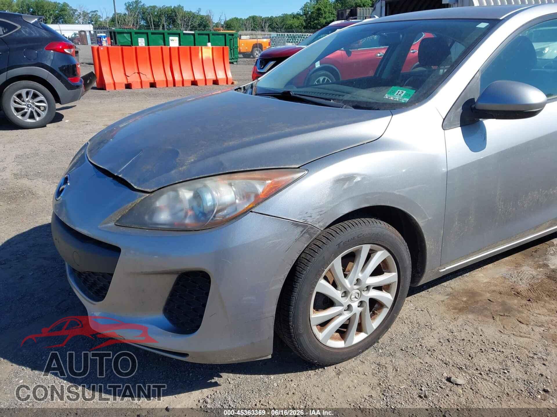 MAZDA 3 2012 - JM1DBL1V81C156595
