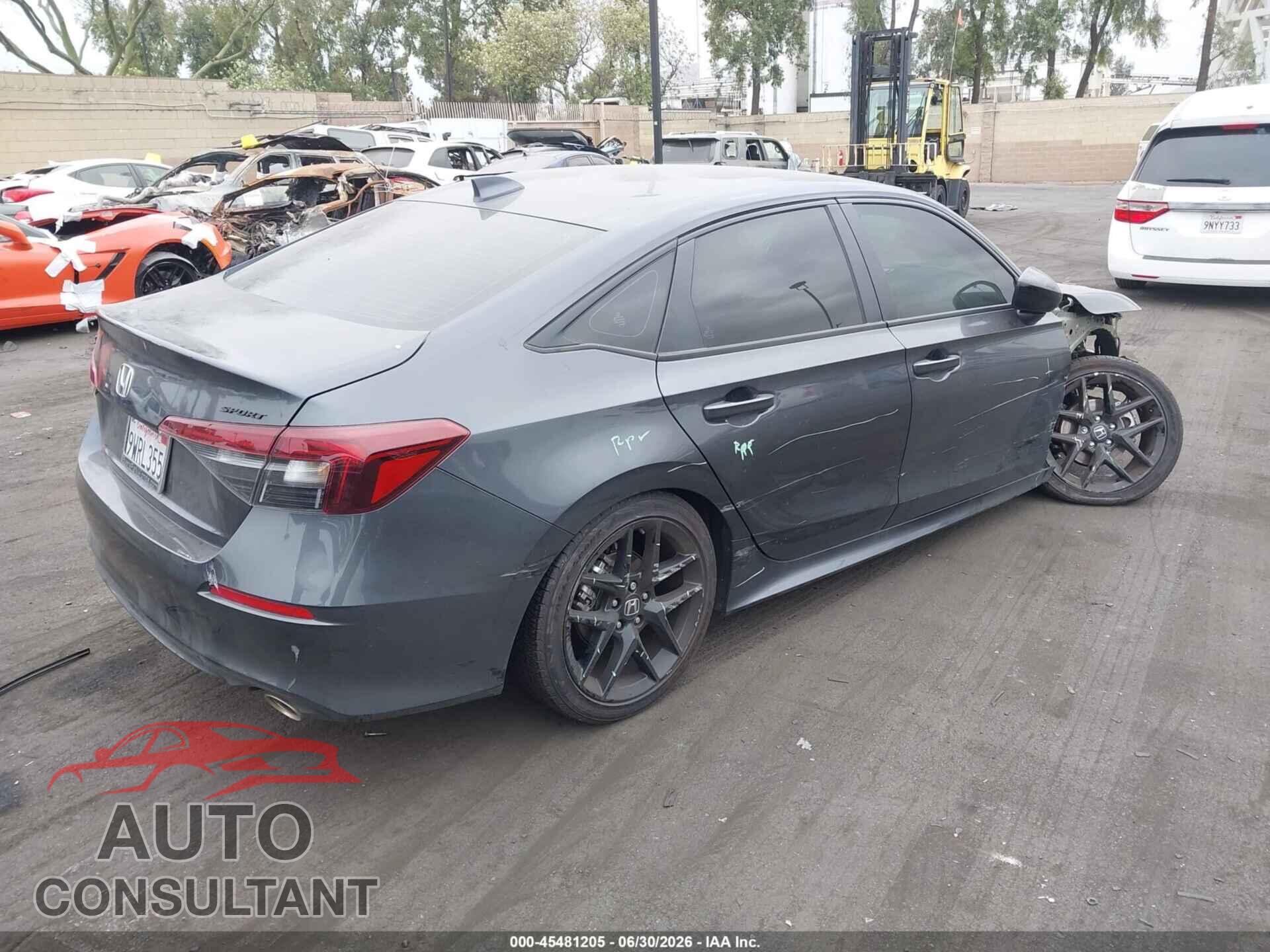 HONDA CIVIC 2026 - 2HGFE2F55TH522988