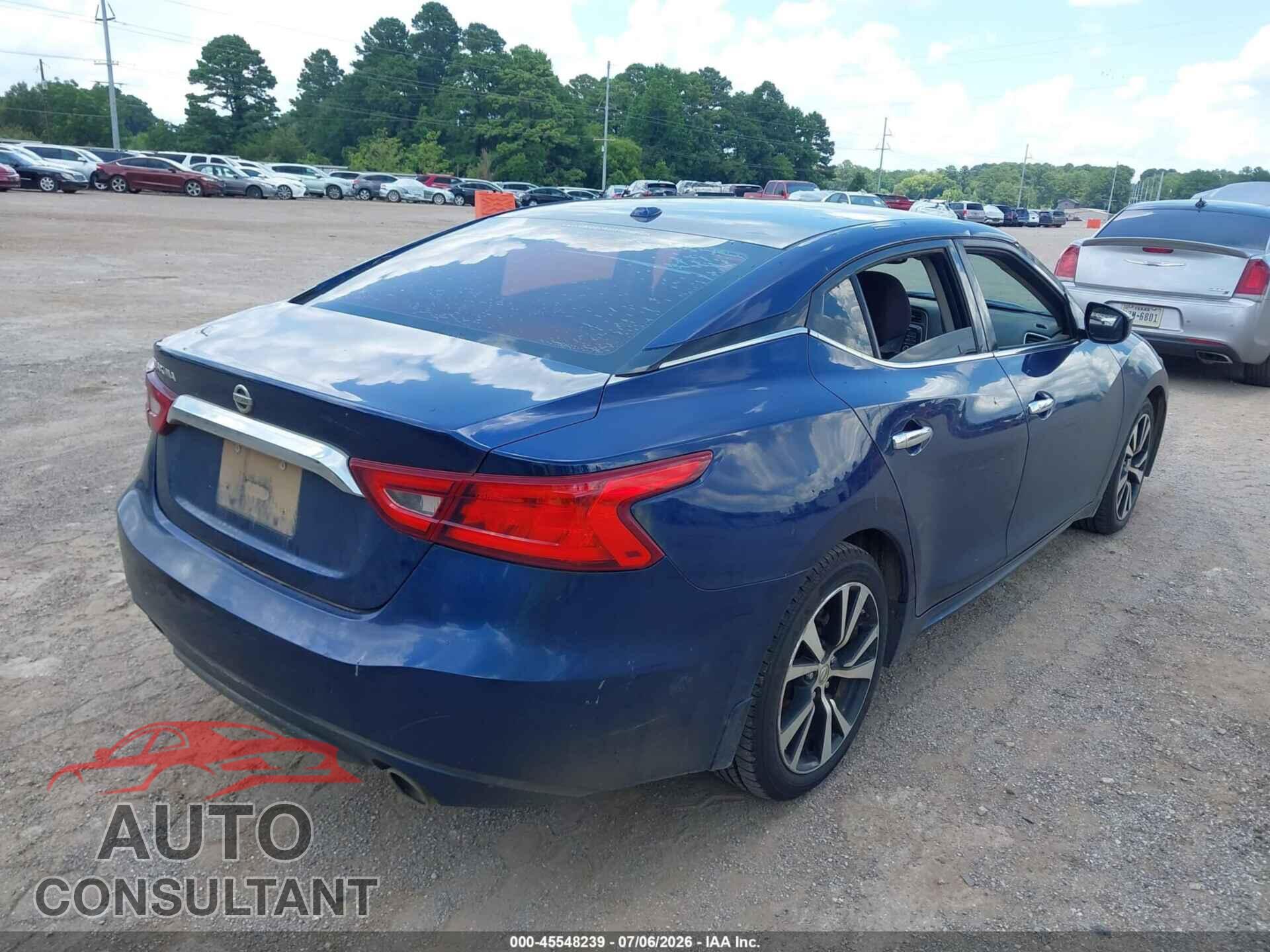 NISSAN MAXIMA 2017 - 1N4AA6AP3HC448233