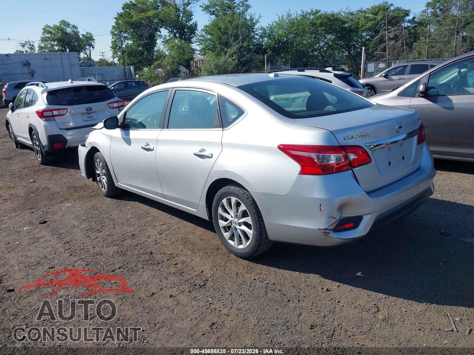 NISSAN SENTRA 2019 - 3N1AB7AP3KL610390