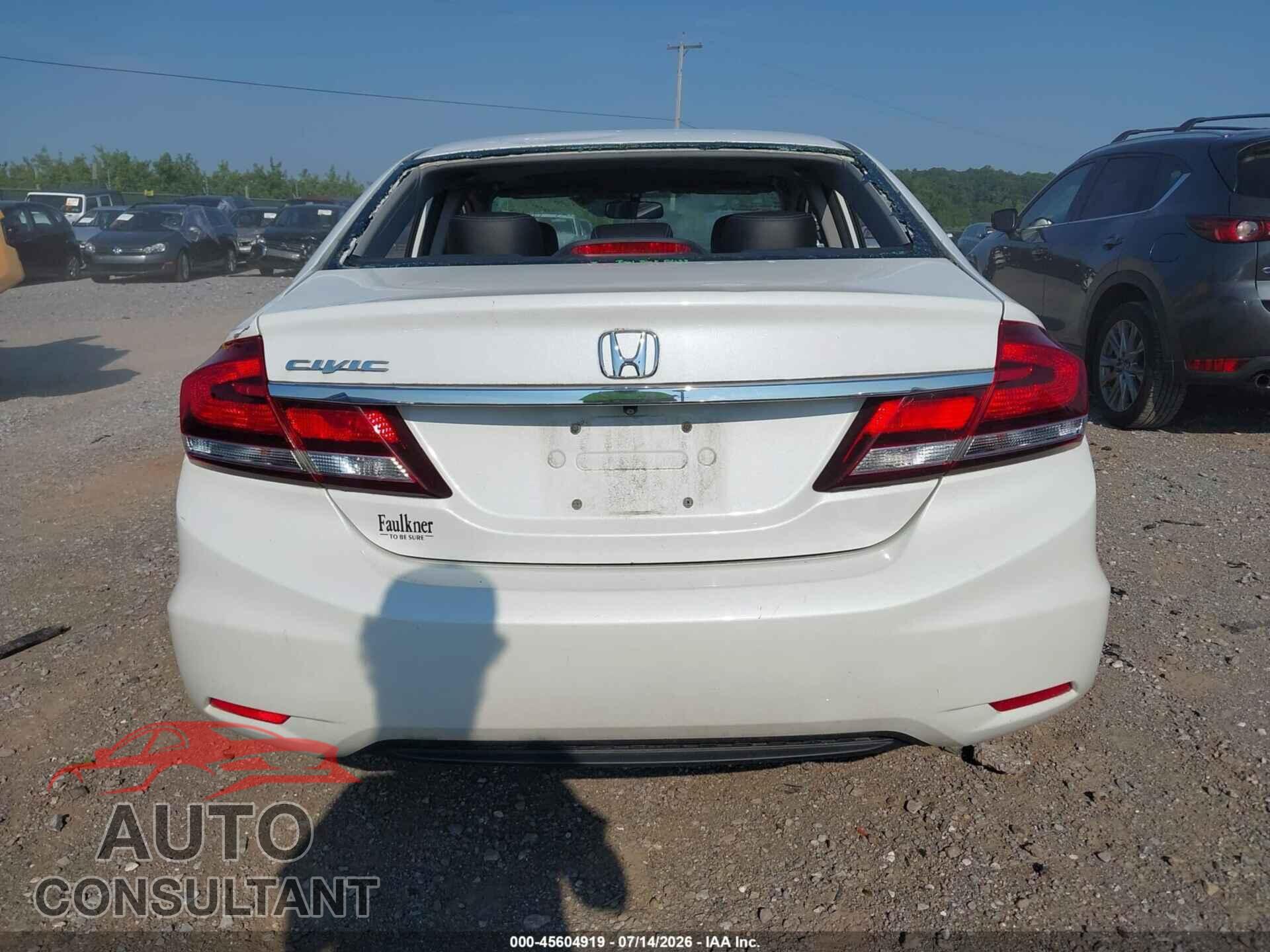 HONDA CIVIC 2015 - 19XFB2F94FE275232