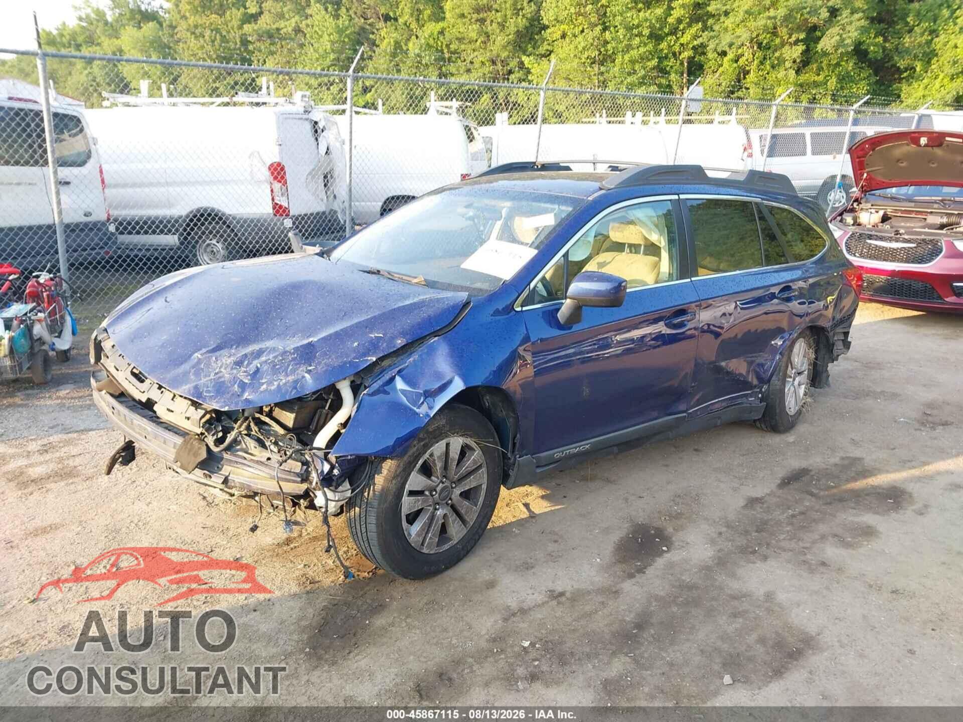 SUBARU OUTBACK 2015 - 4S4BSACCXF3224992