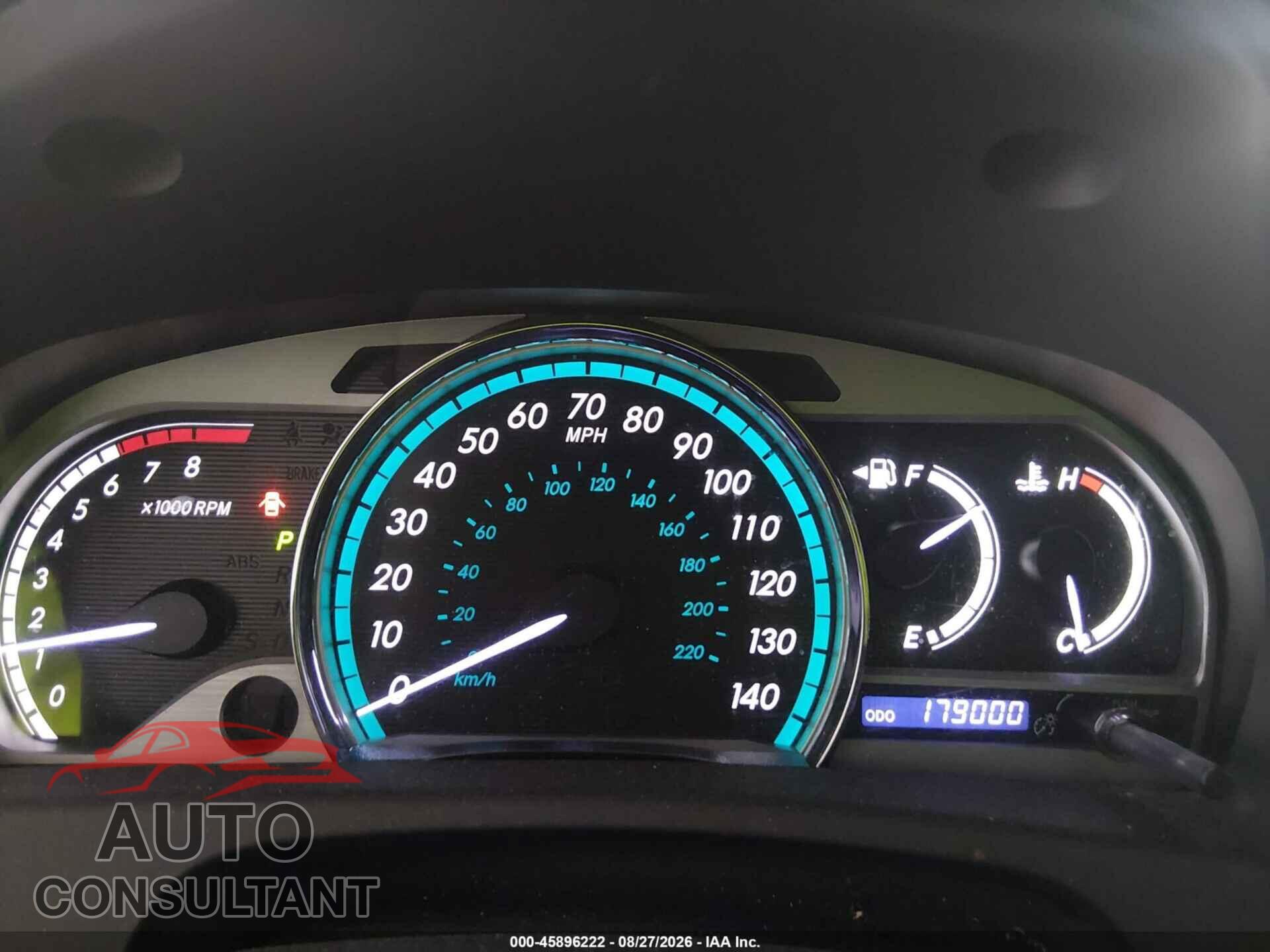 TOYOTA VENZA 2012 - 4T3BK3BB1CU071453