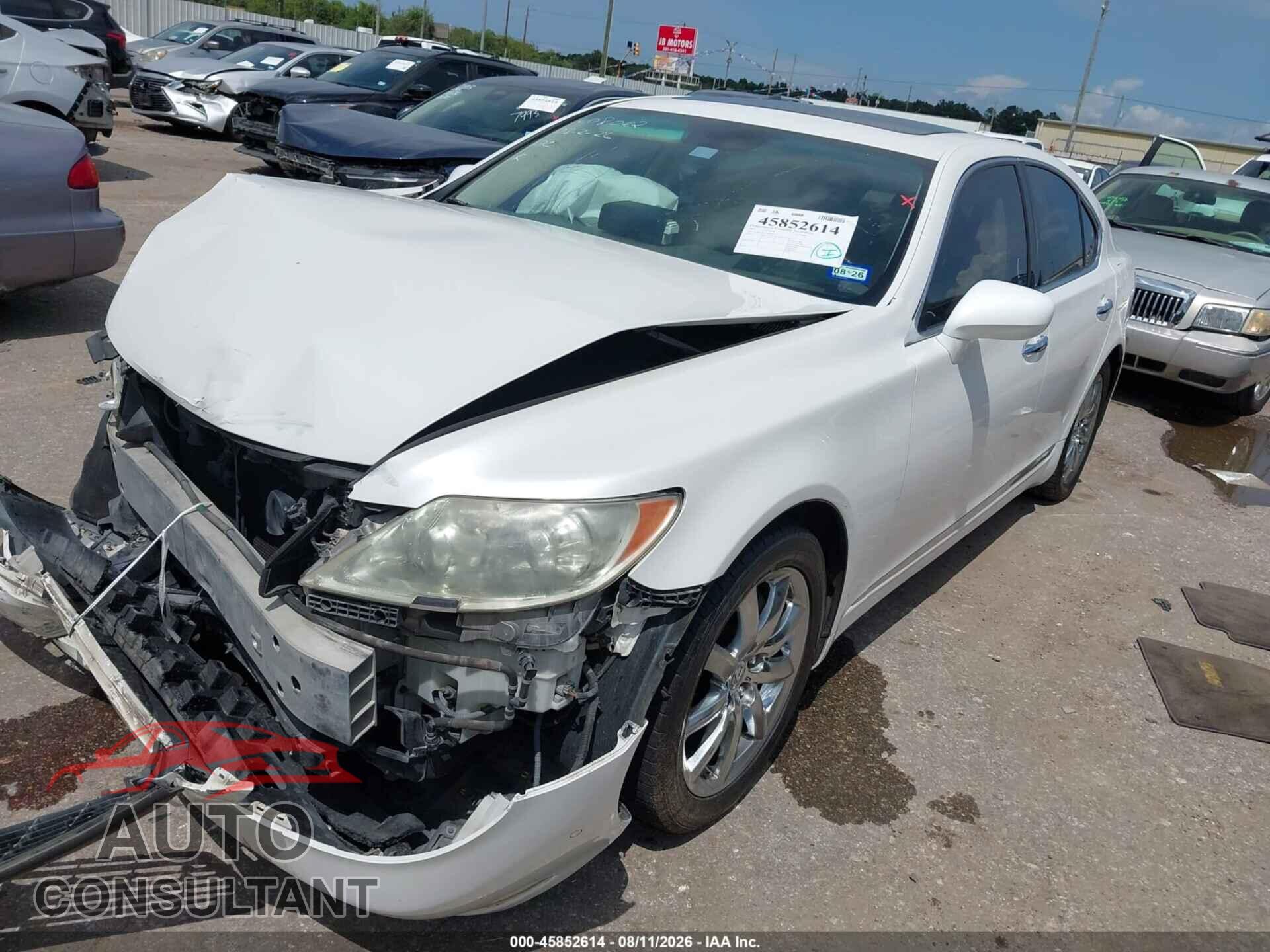 LEXUS LS 460 2009 - JTHBL46F695087257