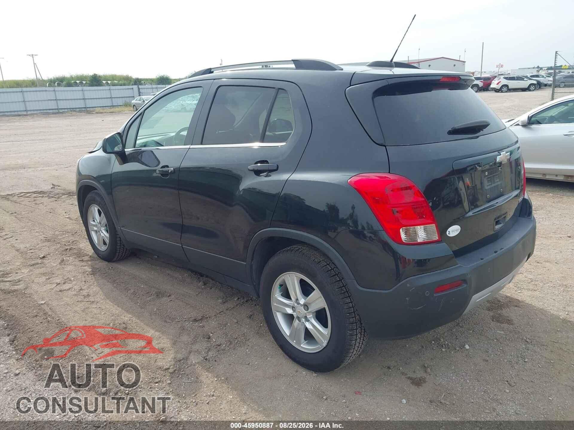 CHEVROLET TRAX 2016 - KL7CJLSB7GB694353