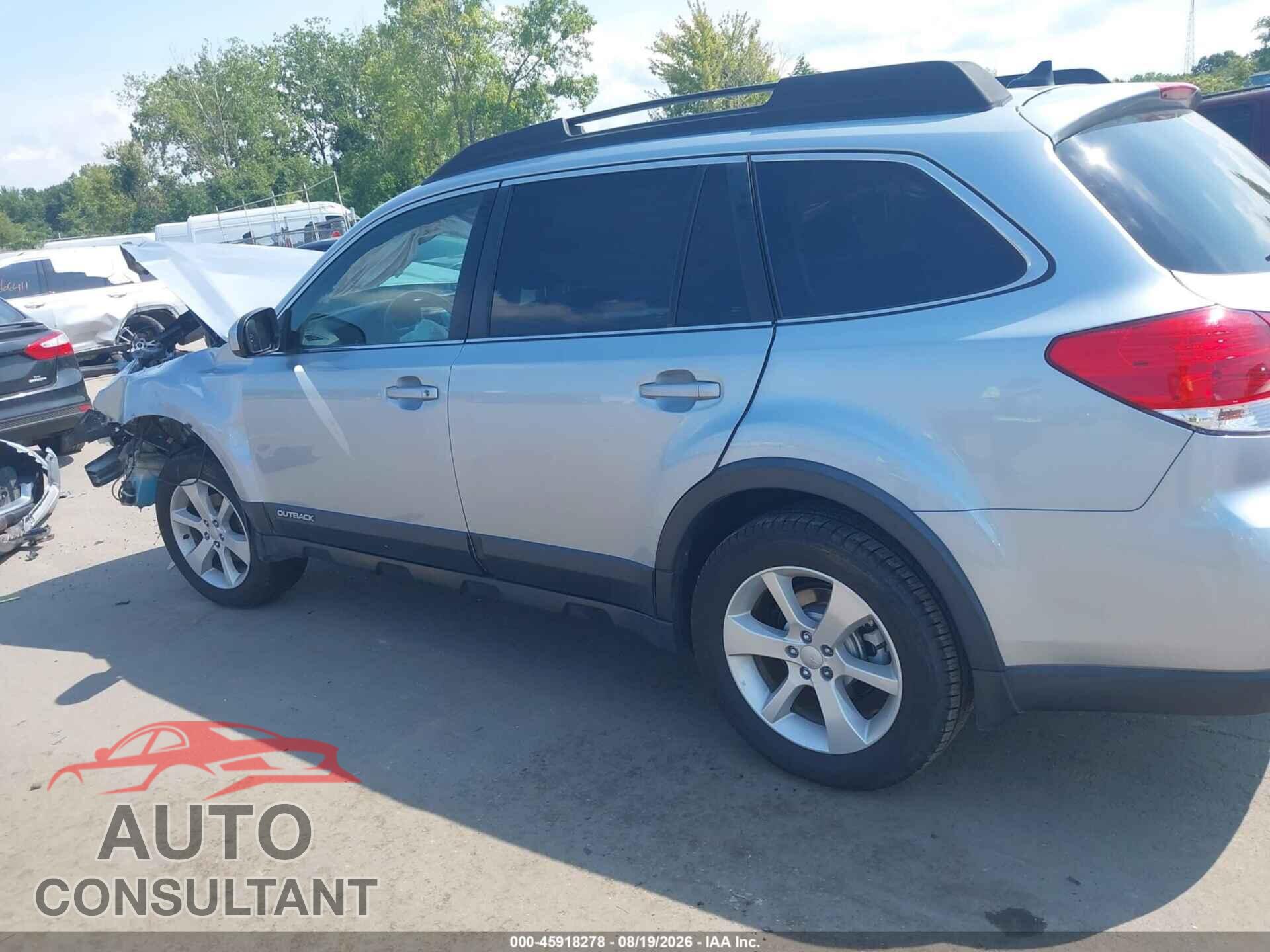 SUBARU OUTBACK 2014 - 4S4BRCCC4E3233337
