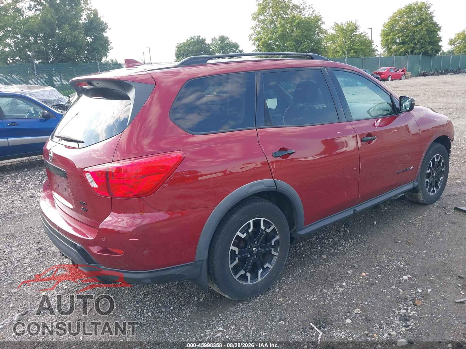 NISSAN PATHFINDER 2019 - 5N1DR2MM1KC640179