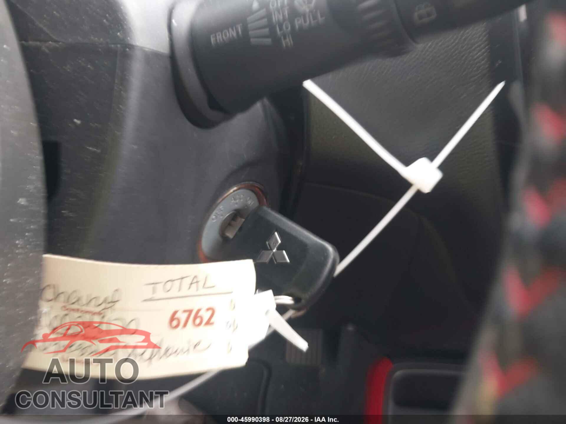 MITSUBISHI MIRAGE 2019 - ML32A5HJ7KH007714